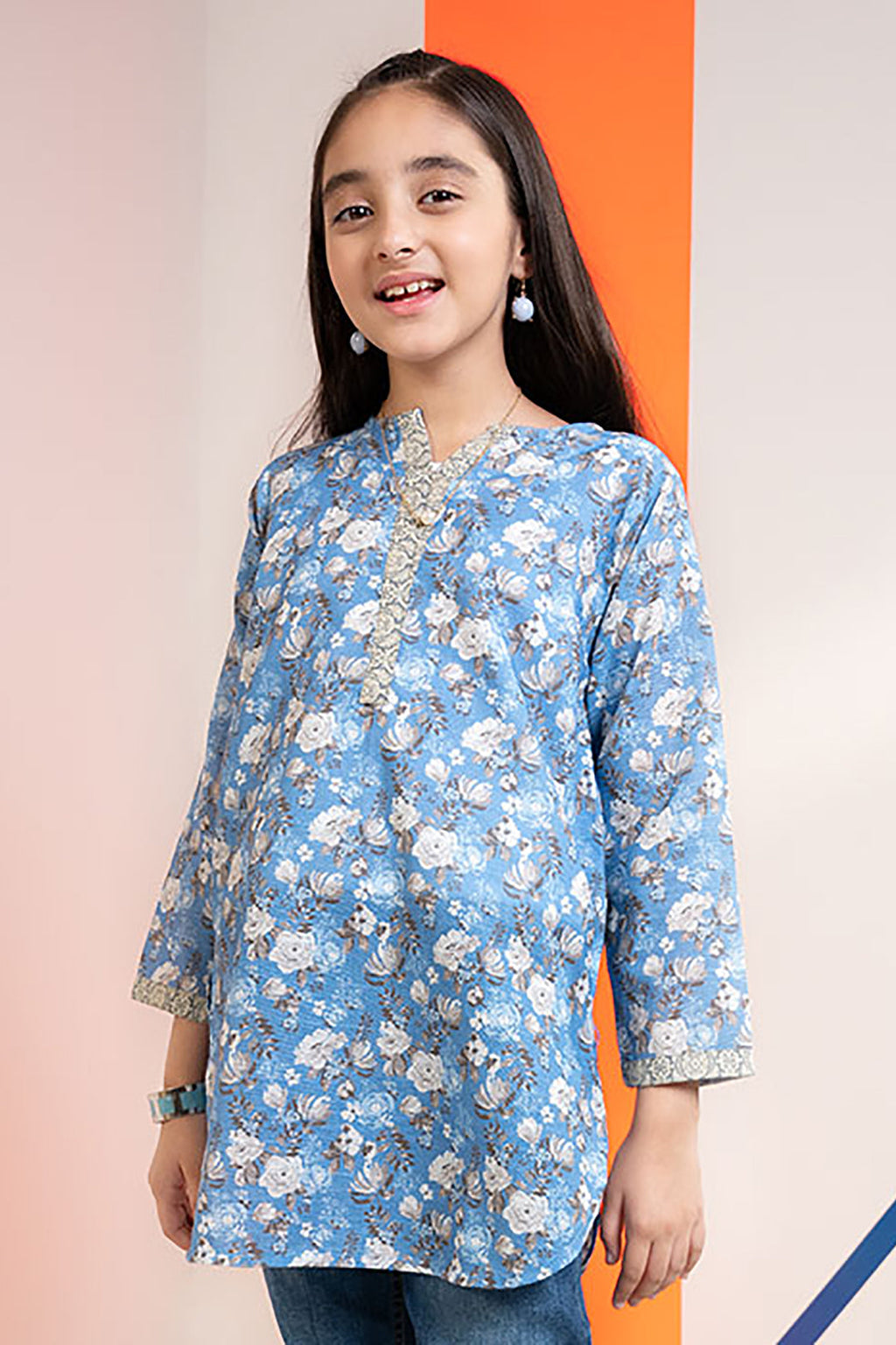 Zellbury Girls | 1 Piece Khaddar | Kurta - 1219 - Libasekhas