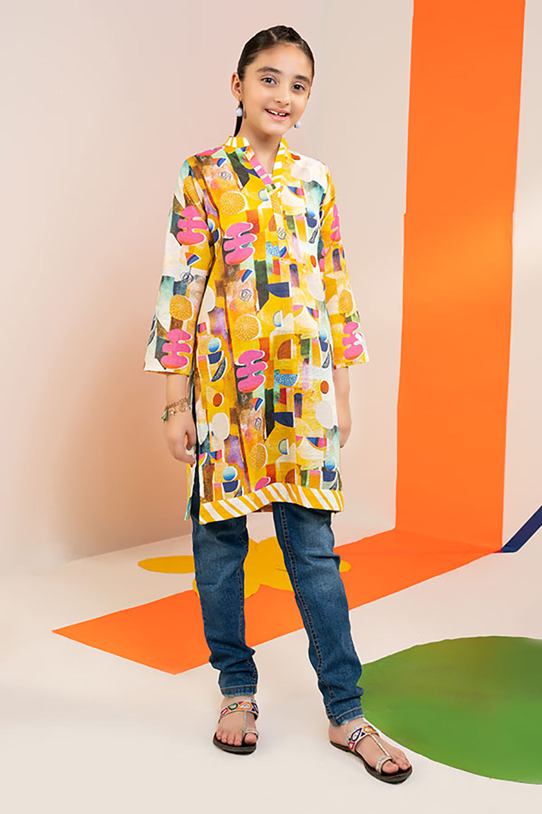 Zellbury Girls | 1 Piece Khaddar | Kurta - 1221 - Libasekhas