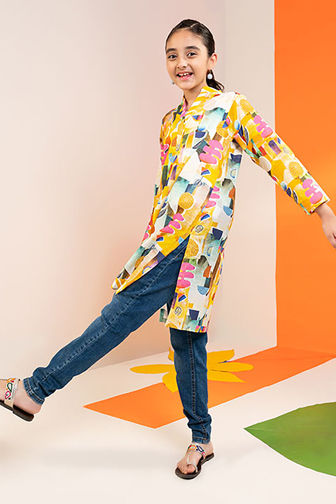 Zellbury Girls | 1 Piece Khaddar | Kurta - 1221 - Libasekhas