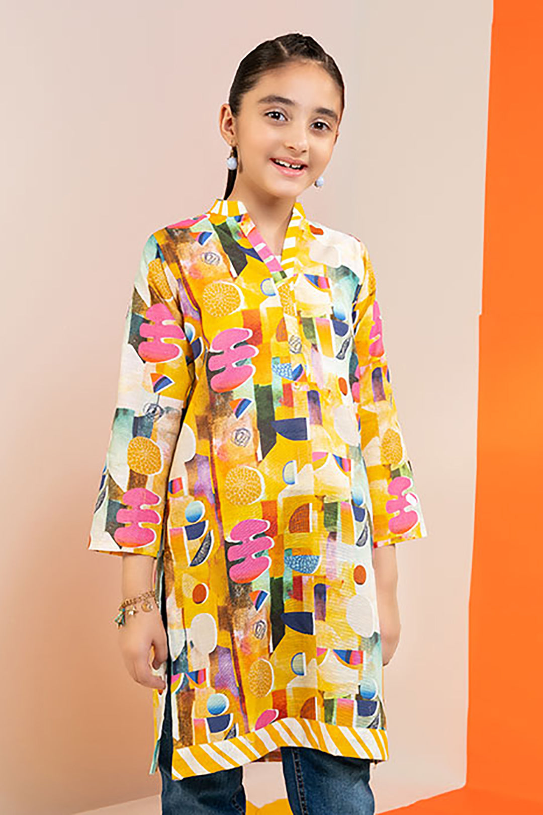 Zellbury Girls | 1 Piece Khaddar | Kurta - 1221 - Libasekhas