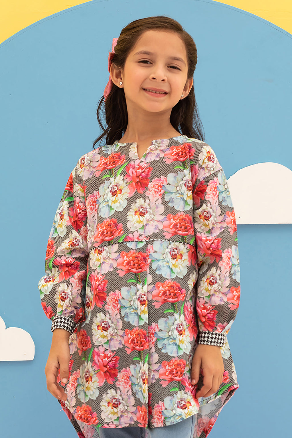 Zellbury Girls | 1 Piece Khaddar | Kurta - 1223 - Libasekhas