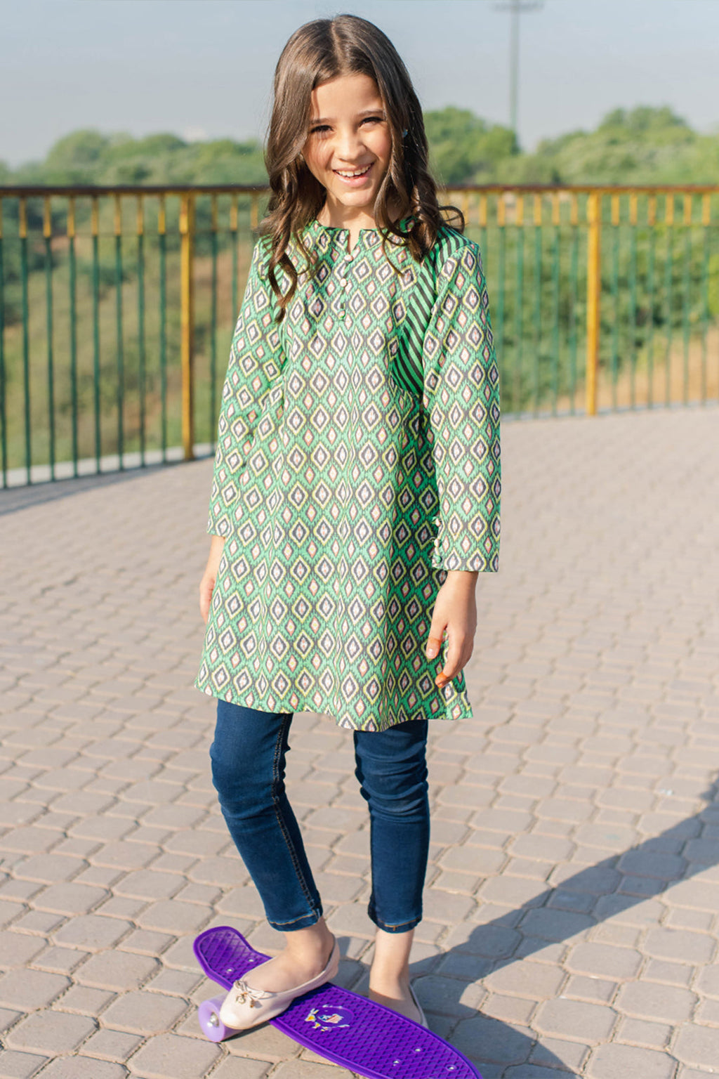 Zellbury Girls | 1 Piece Khaddar | Kurta - 1224 - Libasekhas