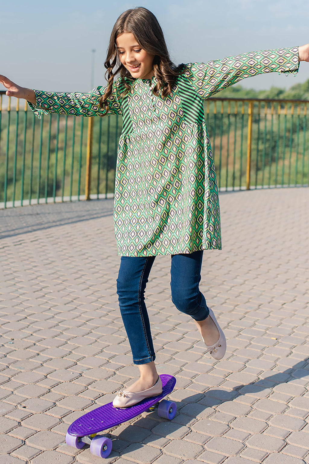 Zellbury Girls | 1 Piece Khaddar | Kurta - 1224 - Libasekhas