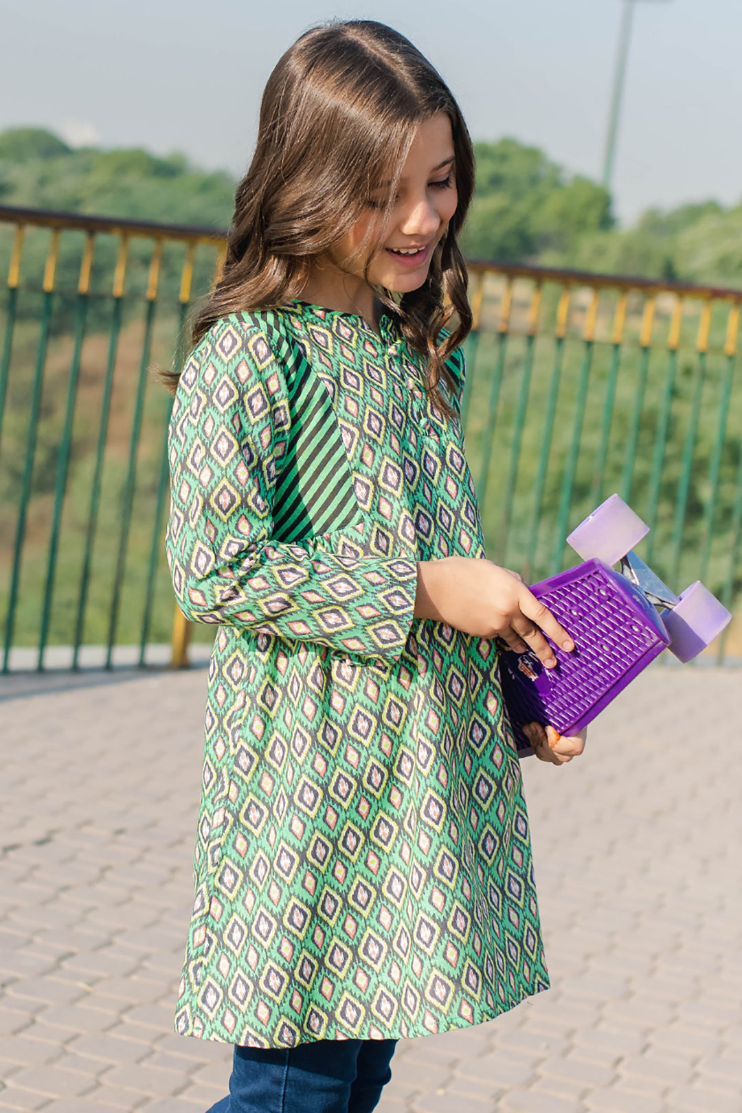 Zellbury Girls | 1 Piece Khaddar | Kurta - 1224 - Libasekhas