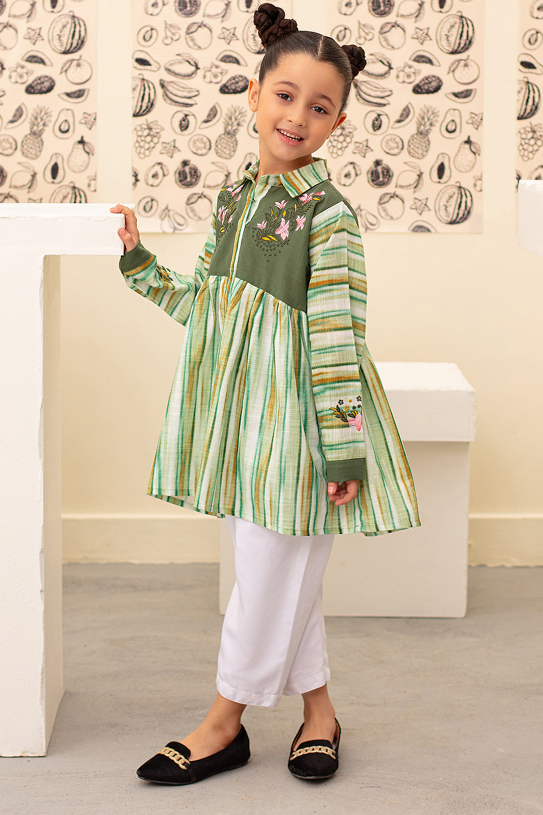 Zellbury Girls | 1 Piece Khaddar | Kurta - 1227 - Libasekhas