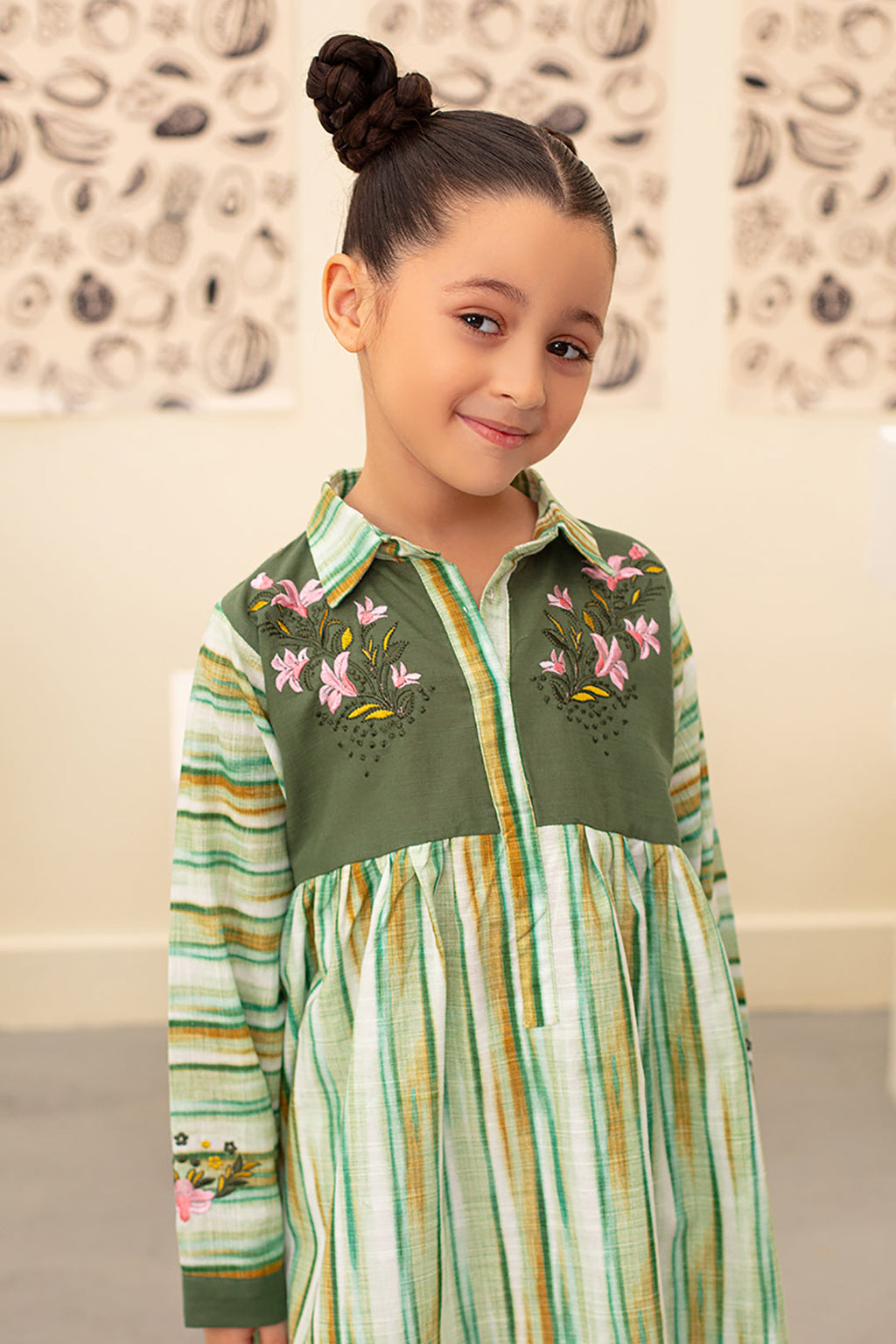 Zellbury Girls | 1 Piece Khaddar | Kurta - 1227 - Libasekhas