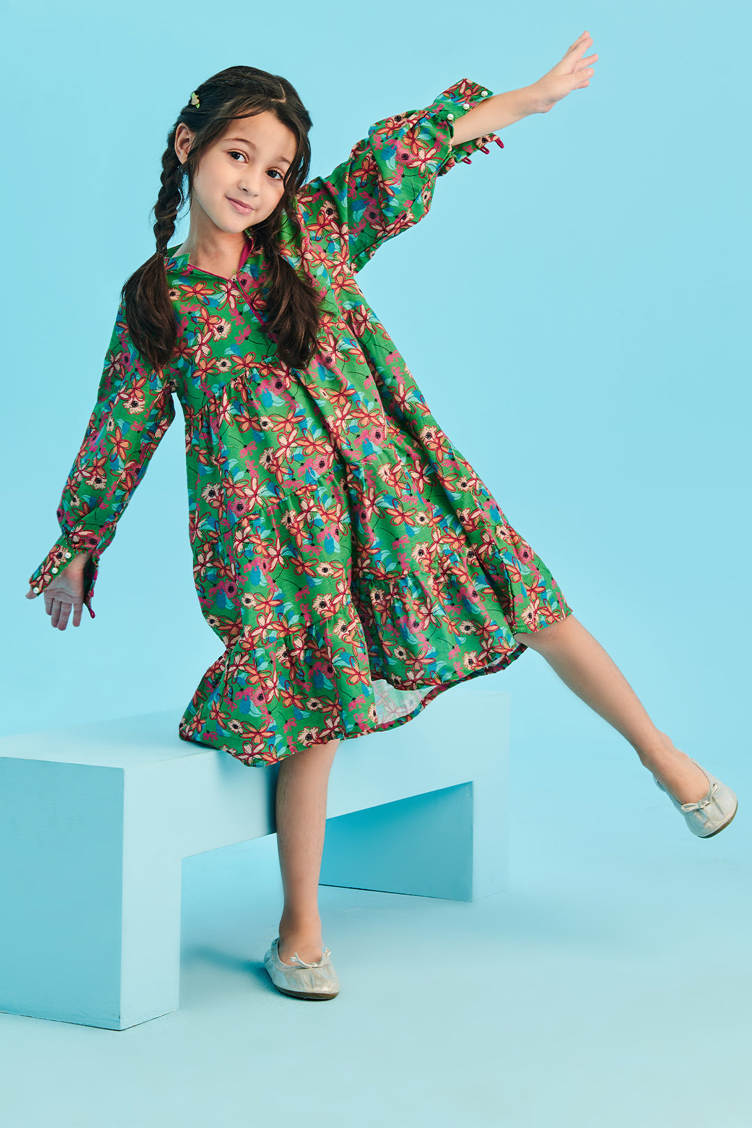 Zellbury Girls | 1 Piece Khaddar | Kurta - 1715 - Libasekhas