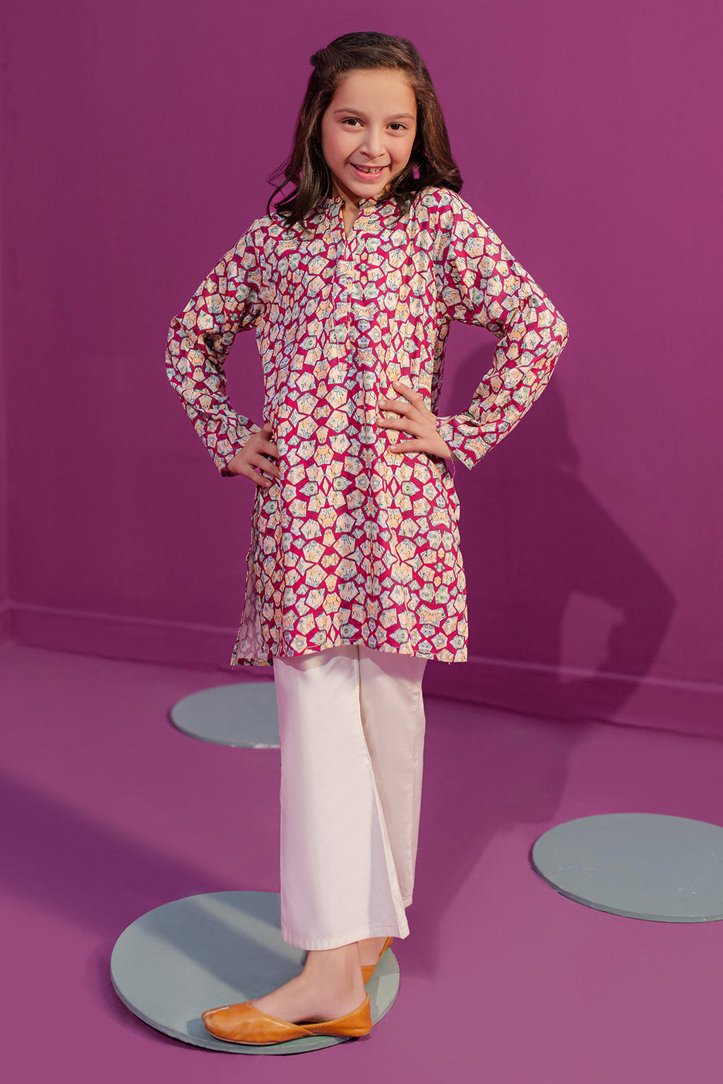 Zellbury Girls | 1 Piece Viscose | Kurta - 1719 - Libasekhas