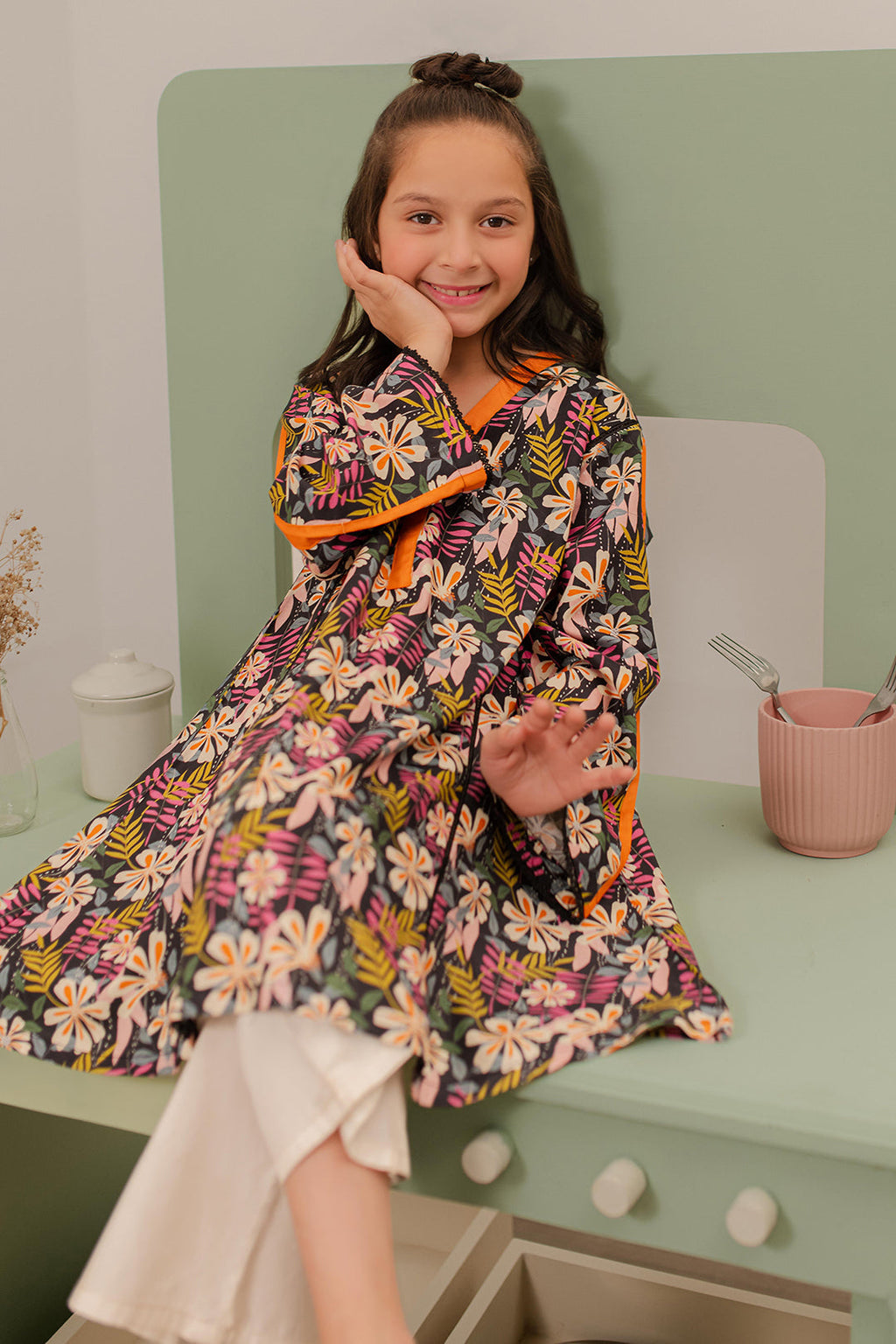 Zellbury Girls | 1 Piece Viscose | Kurta - 1722 - Libasekhas