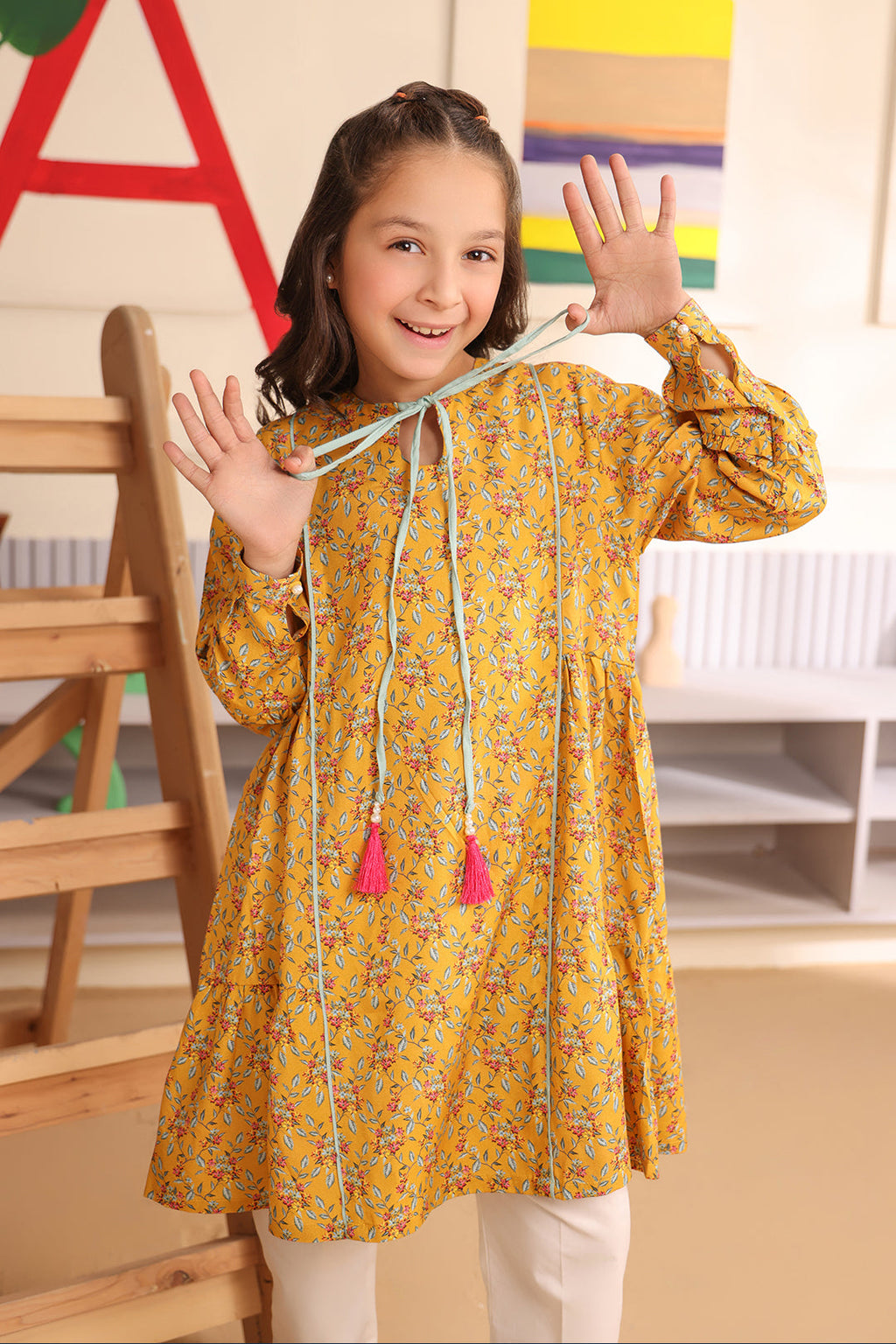 Zellbury Girls | 1 Piece Viscose | Kurta - 1723 - Libasekhas