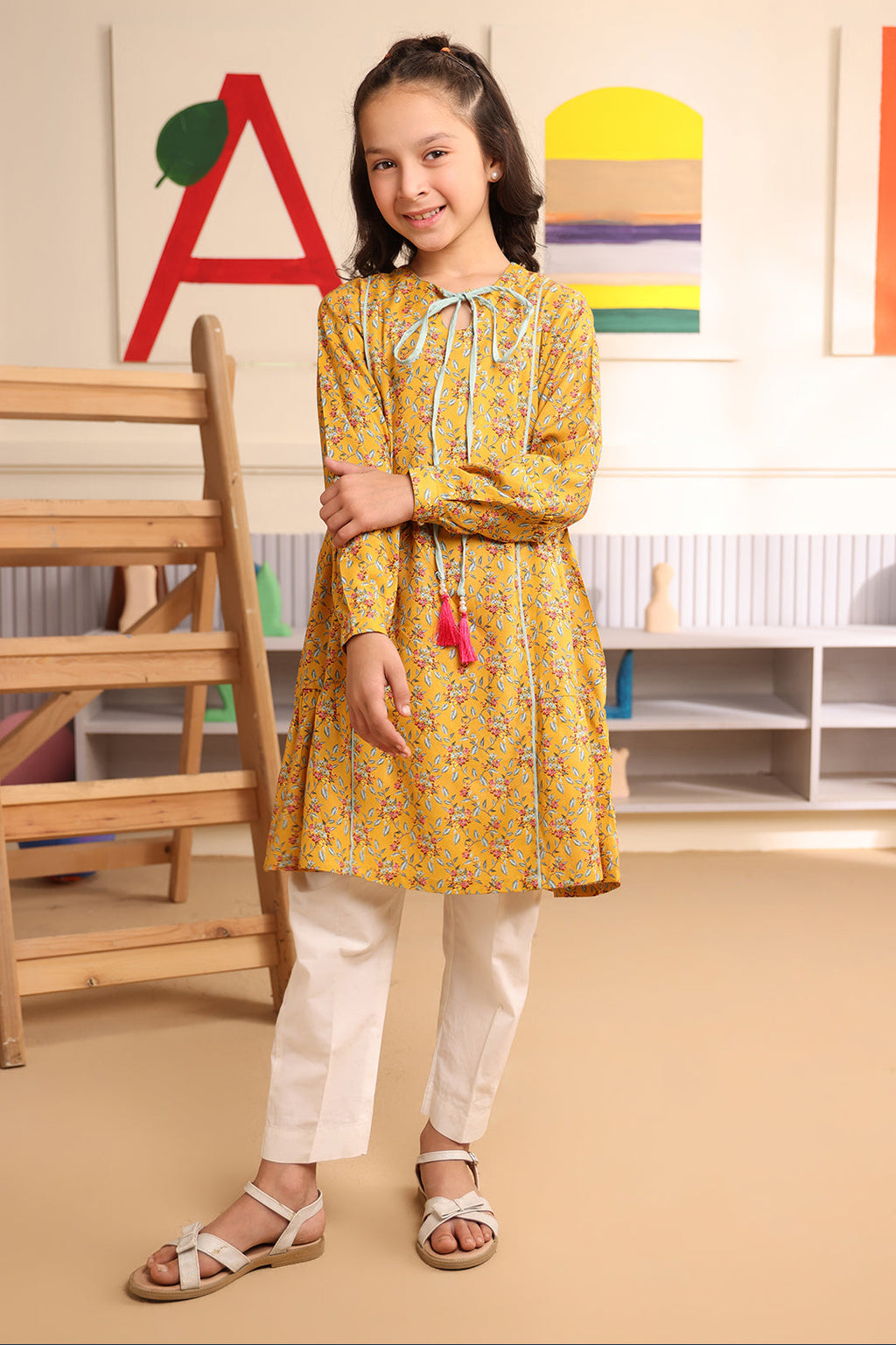 Zellbury Girls | 1 Piece Viscose | Kurta - 1723 - Libasekhas