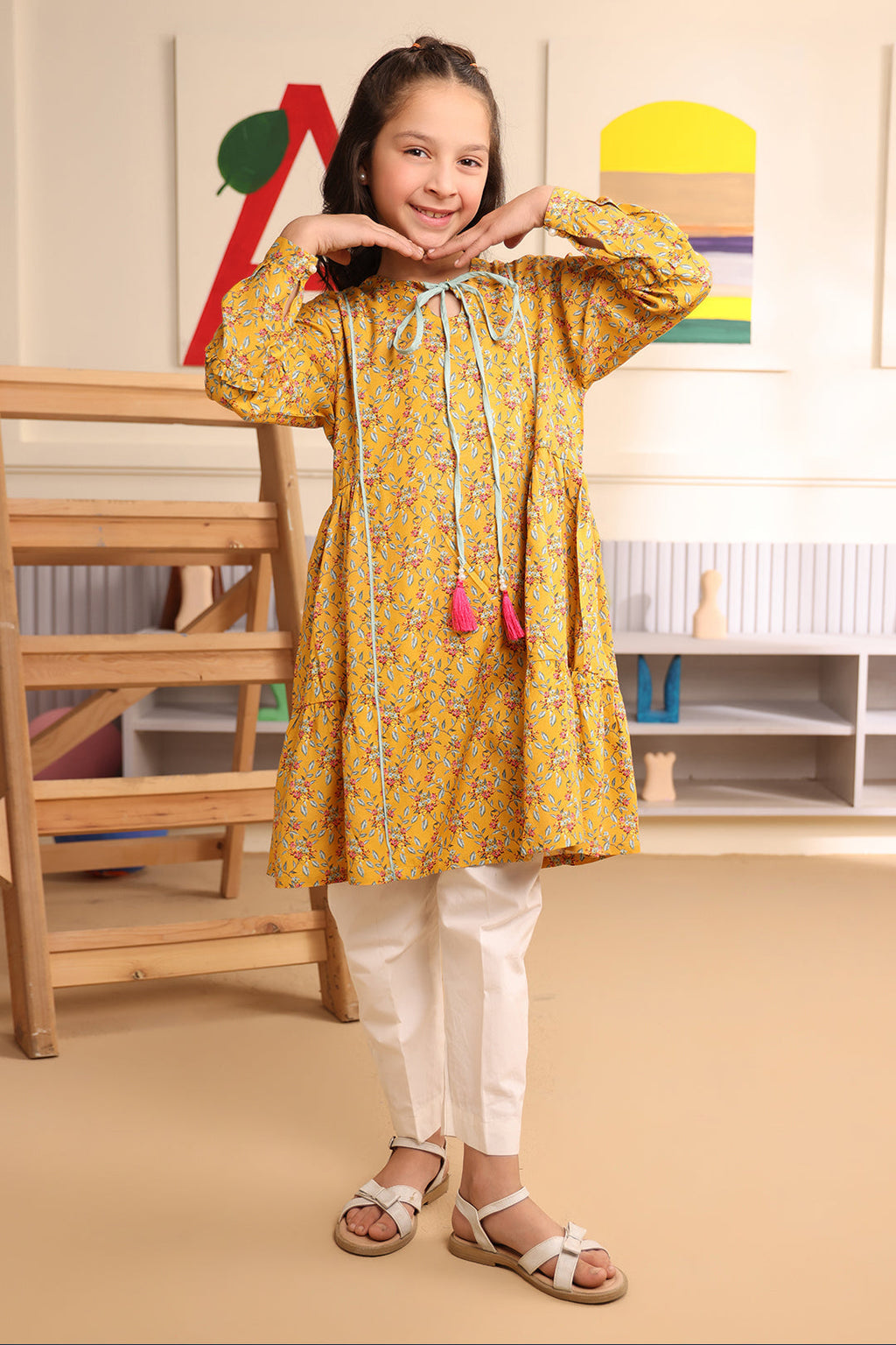 Zellbury Girls | 1 Piece Viscose | Kurta - 1723 - Libasekhas