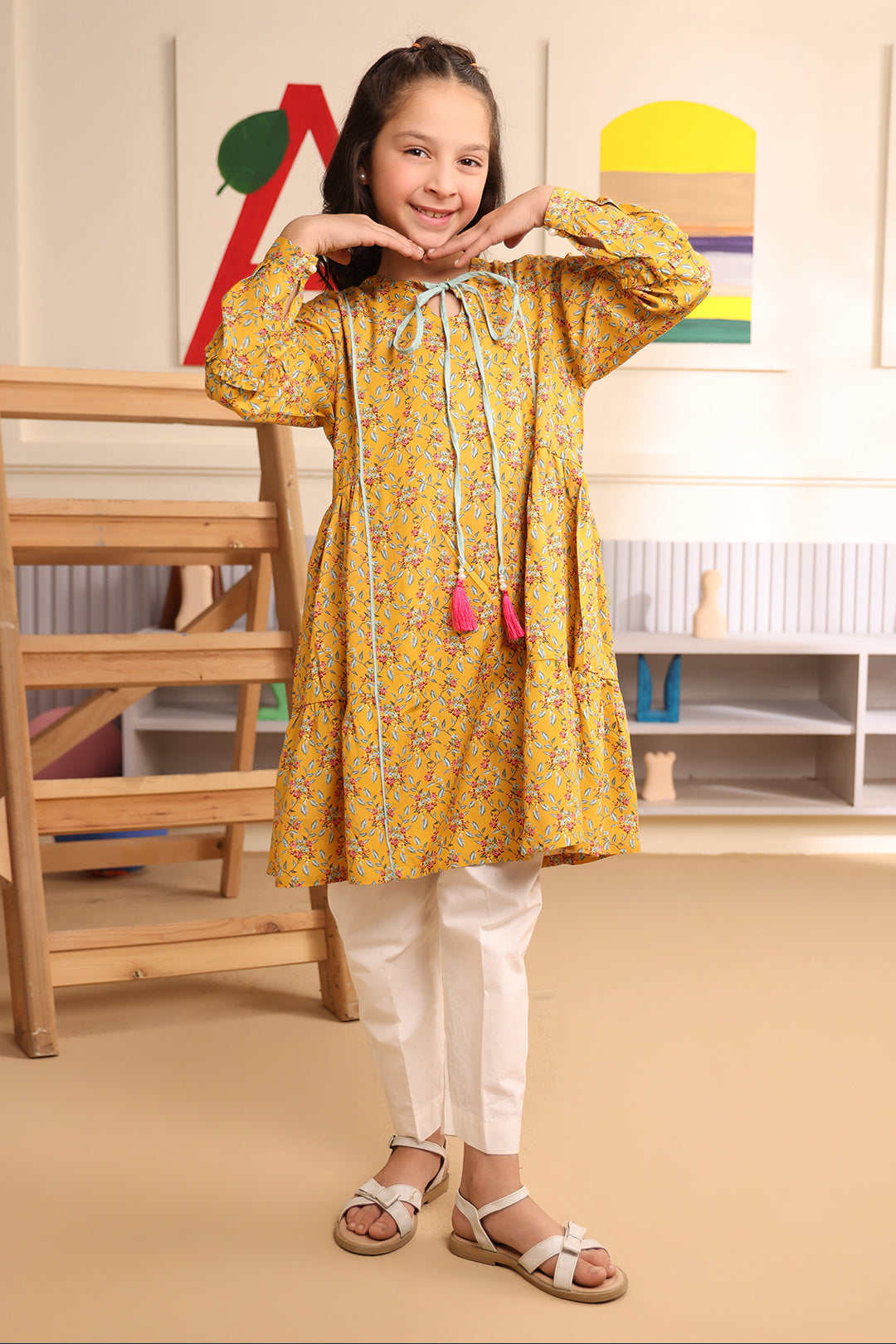 Zellbury Girls | 1 Piece Viscose | Kurta - 1723 - Libasekhas