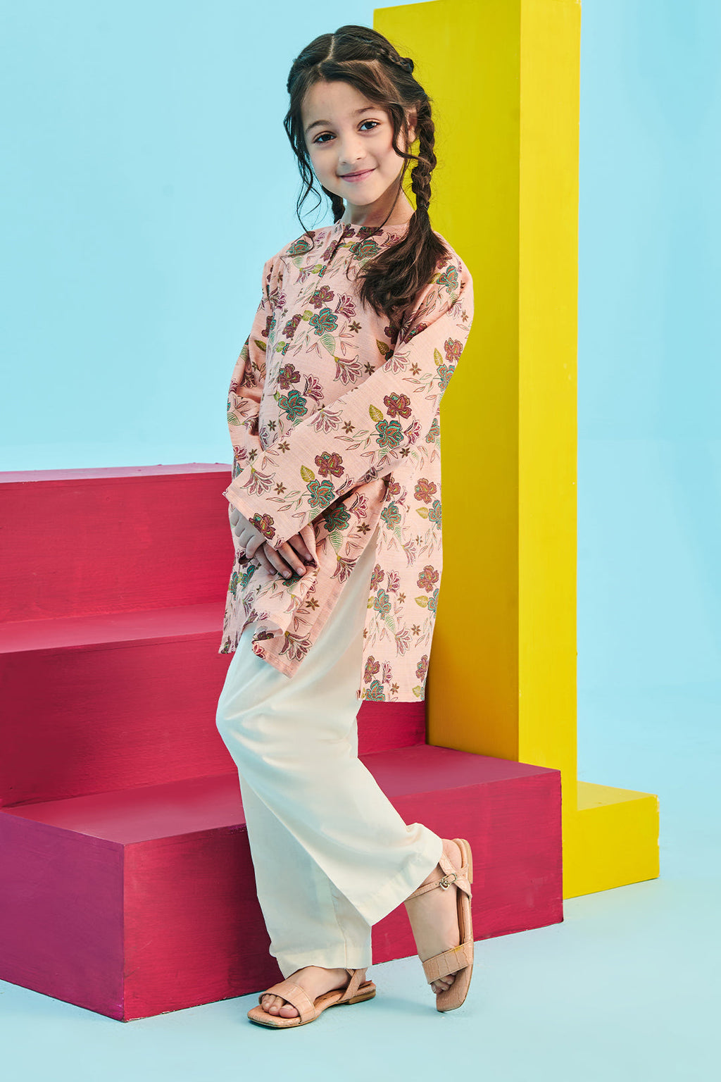 Zellbury Girls | 1 Piece Khaddar | Kurta - 1732 - Libasekhas
