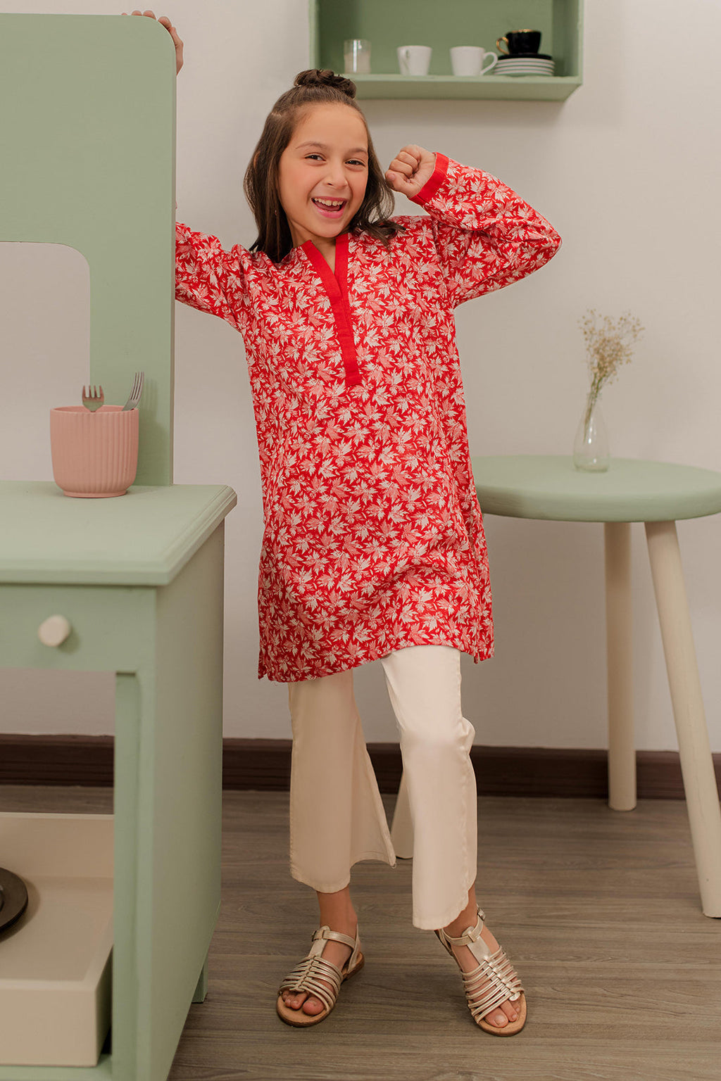 Zellbury Girls | 1 Piece Khaddar | Kurta - 1777 - Libasekhas