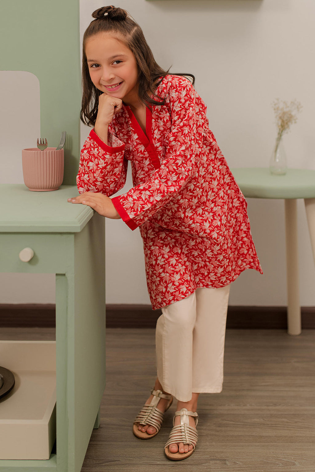 Zellbury Girls | 1 Piece Khaddar | Kurta - 1777 - Libasekhas