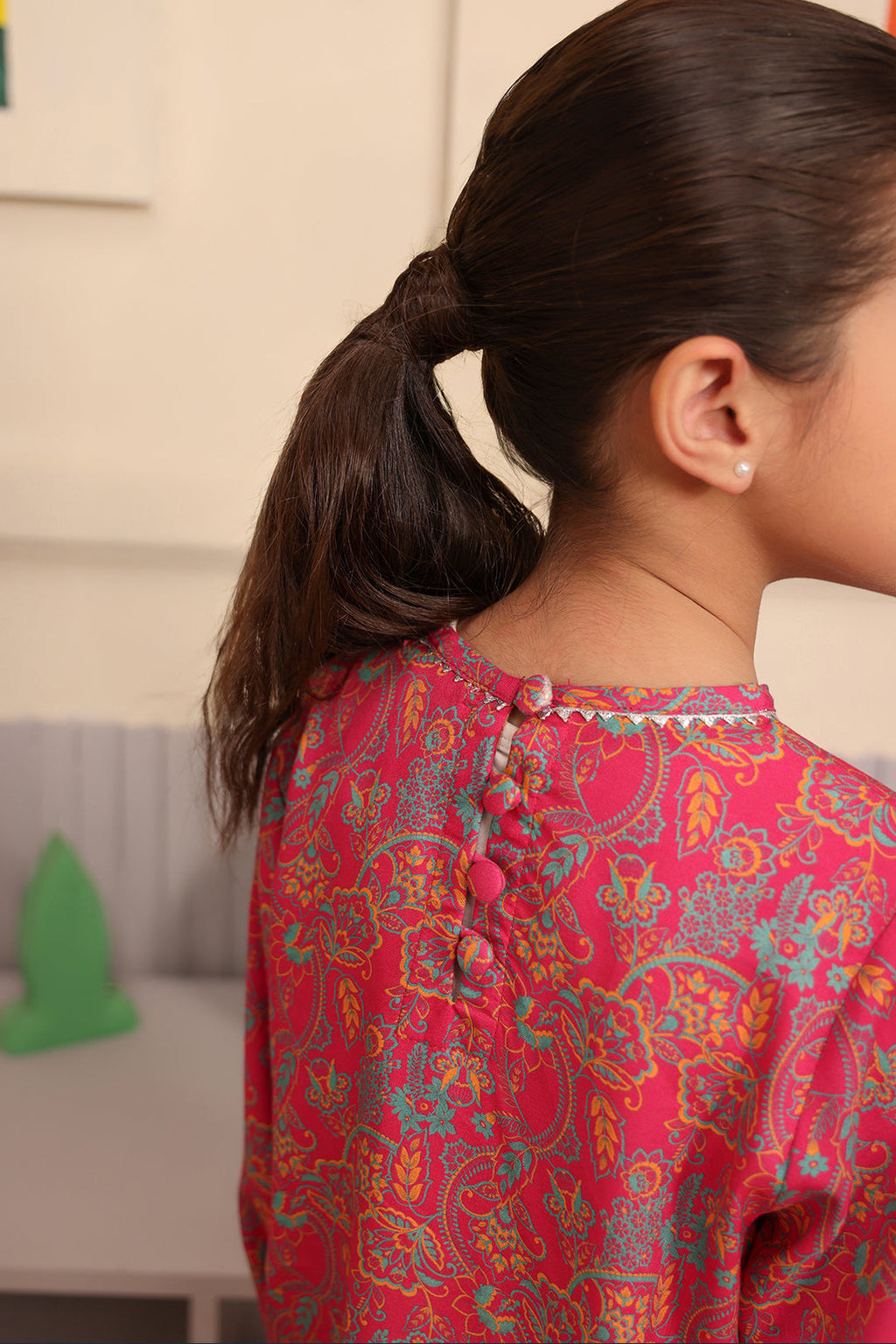 Zellbury Girls | 2 Piece Viscose | Embroidered Kurta Trouser - 2730 - Libasekhas