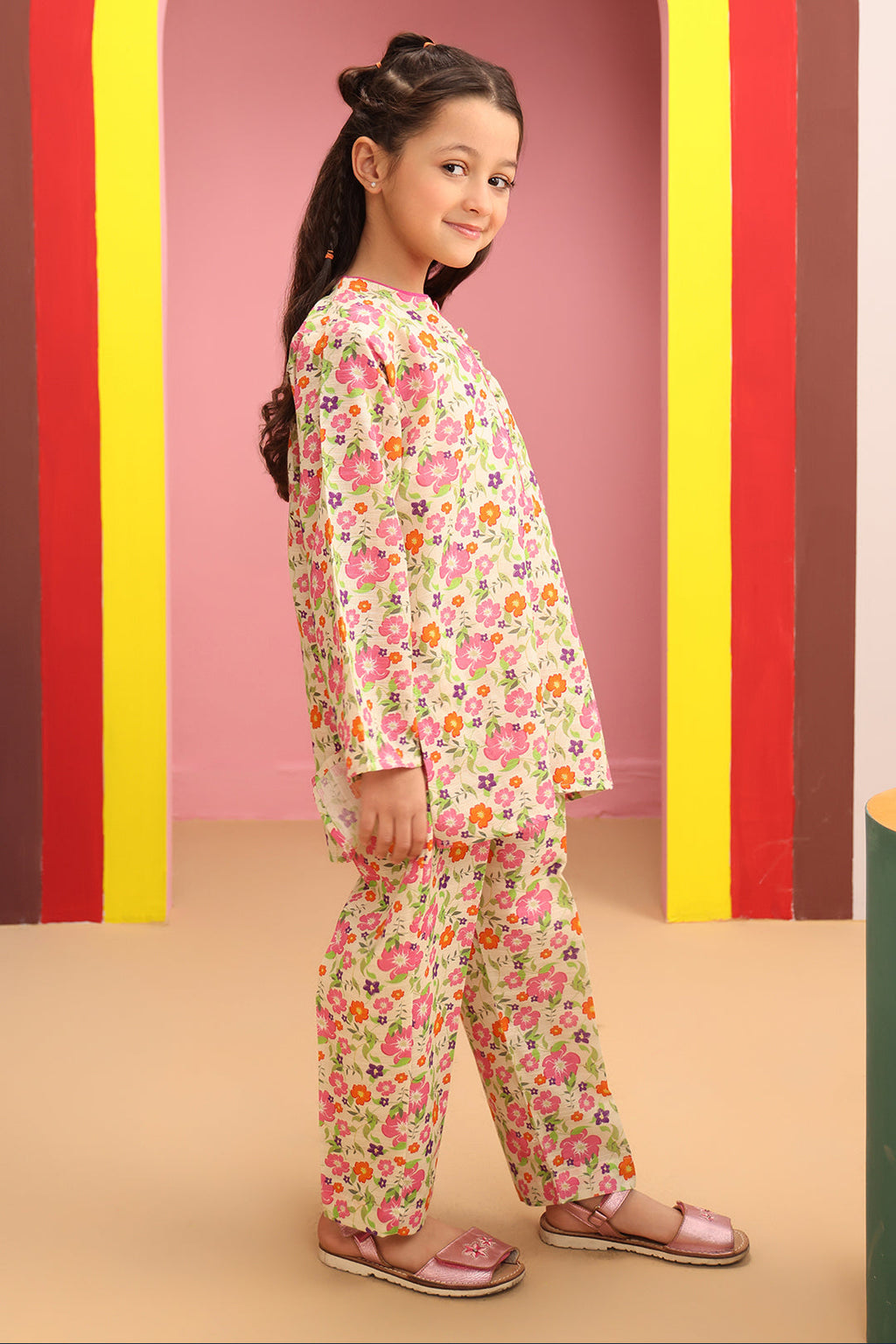 Zellbury Girls | 2 Piece Khaddar | Kurta Trouser - 2749 - Libasekhas