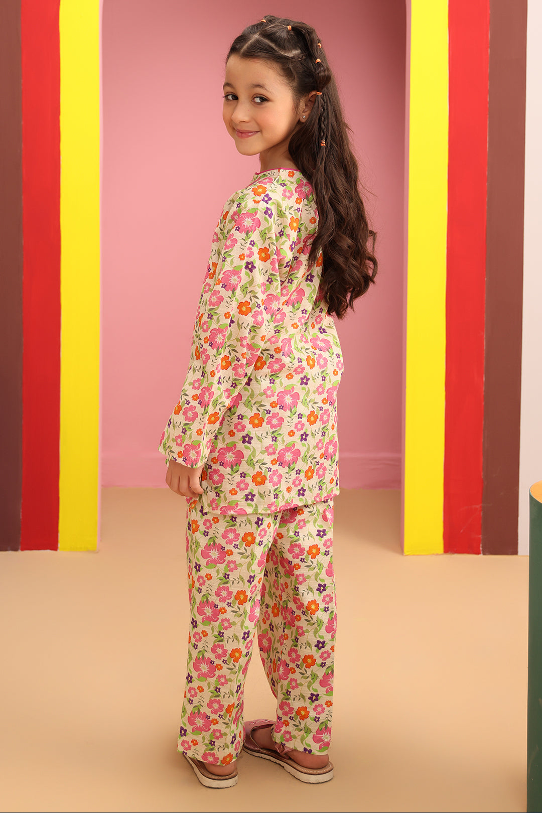 Zellbury Girls | 2 Piece Khaddar | Kurta Trouser - 2749 - Libasekhas