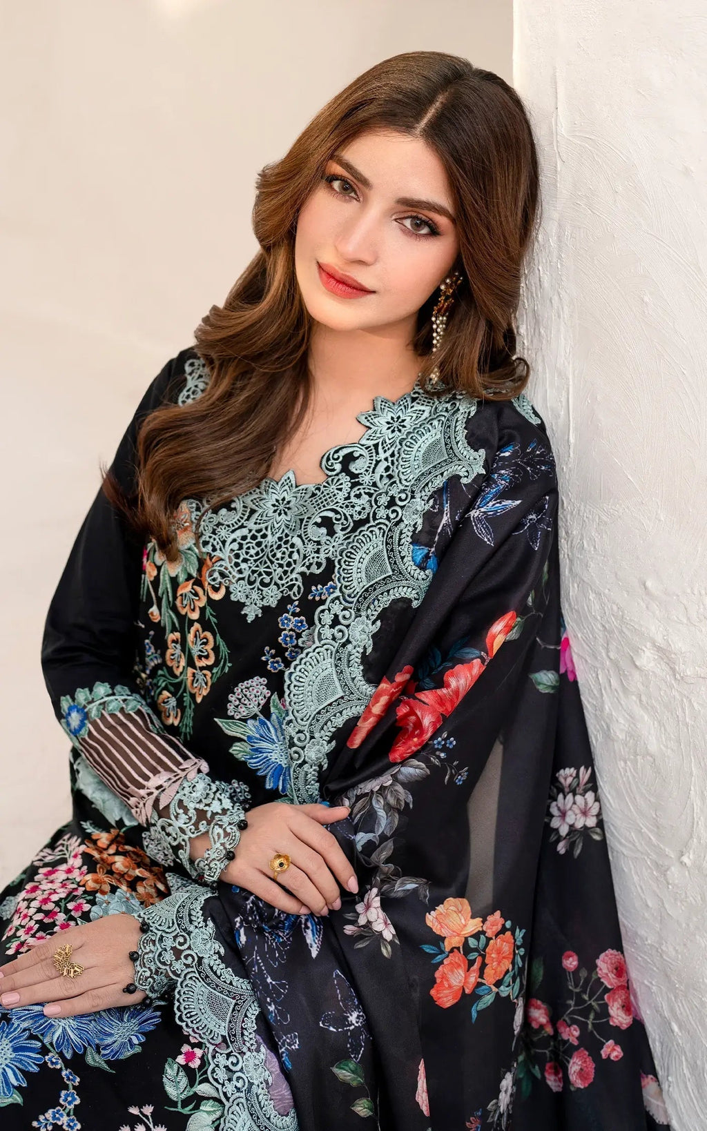 Asifa and Nabeel | Azalia Summer 25 | Garden Rose (AZL25-05) - Riwayat-e-Khas