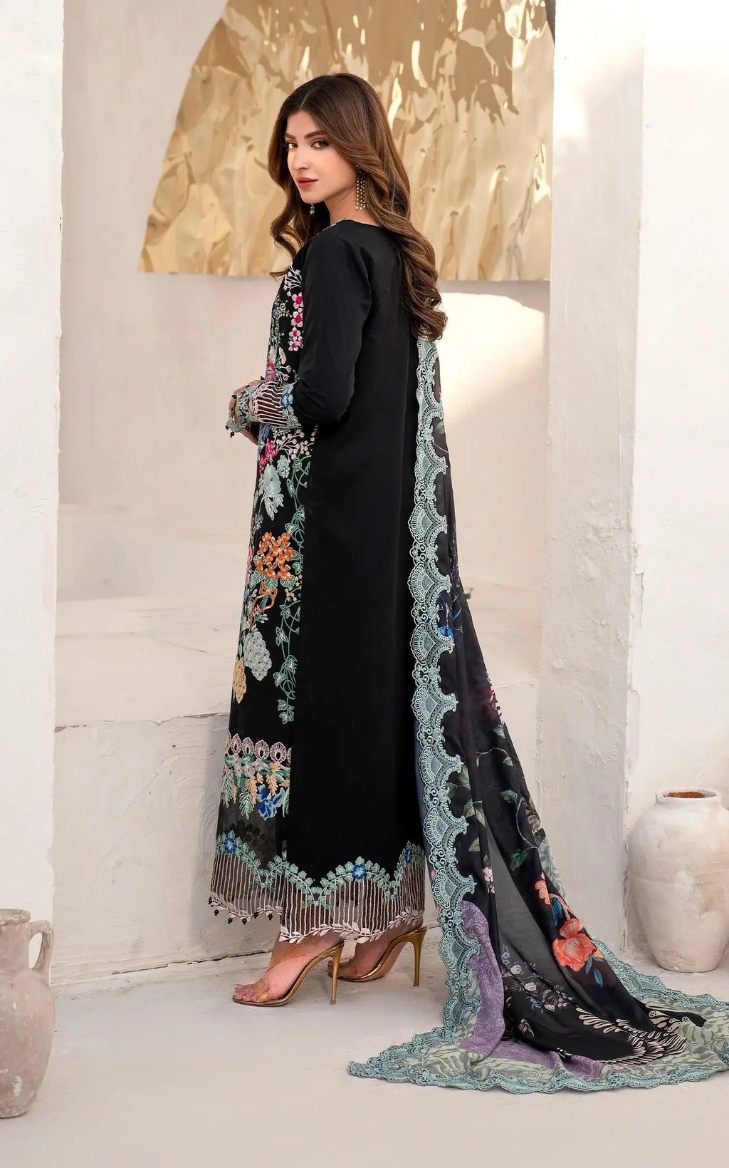 Asifa and Nabeel | Azalia Summer 25 | Garden Rose (AZL25-05) - Riwayat-e-Khas