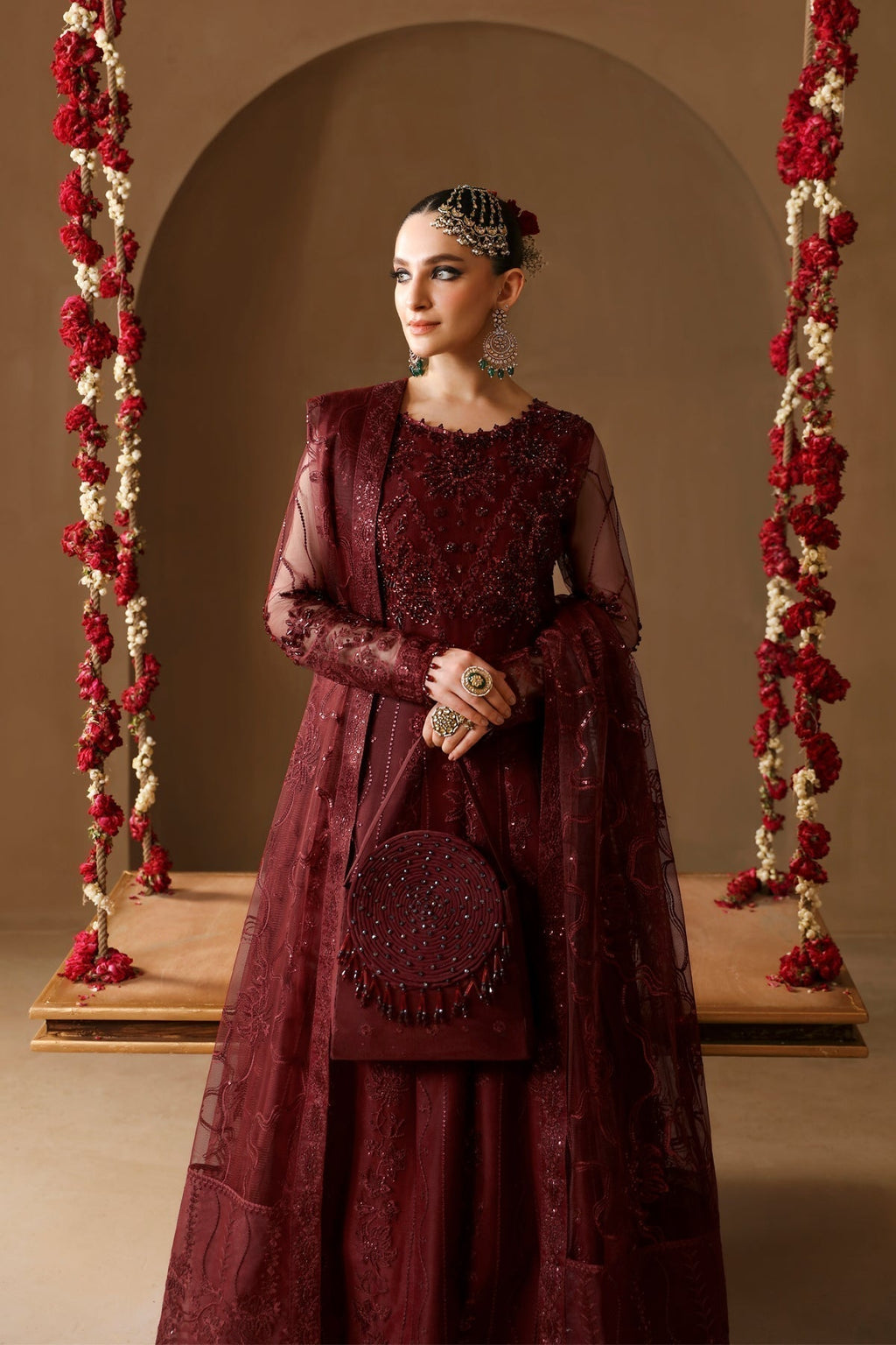 Alizeh | Reena Wedding Formals | AF-HM-4022-GULAB - House Of Anaya