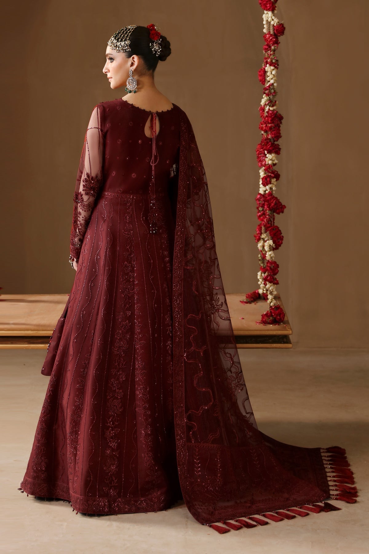 Alizeh | Reena Wedding Formals | AF-HM-4022-GULAB - House Of Anaya