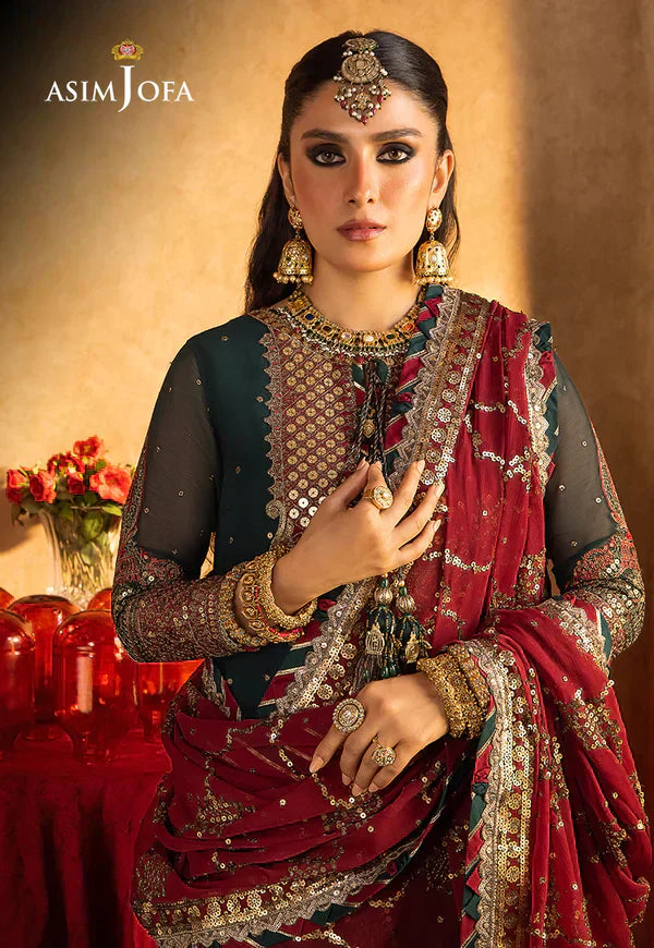 Asim Jofa | Velvet Festive 23 | AJVF-10 - House Of Anaya