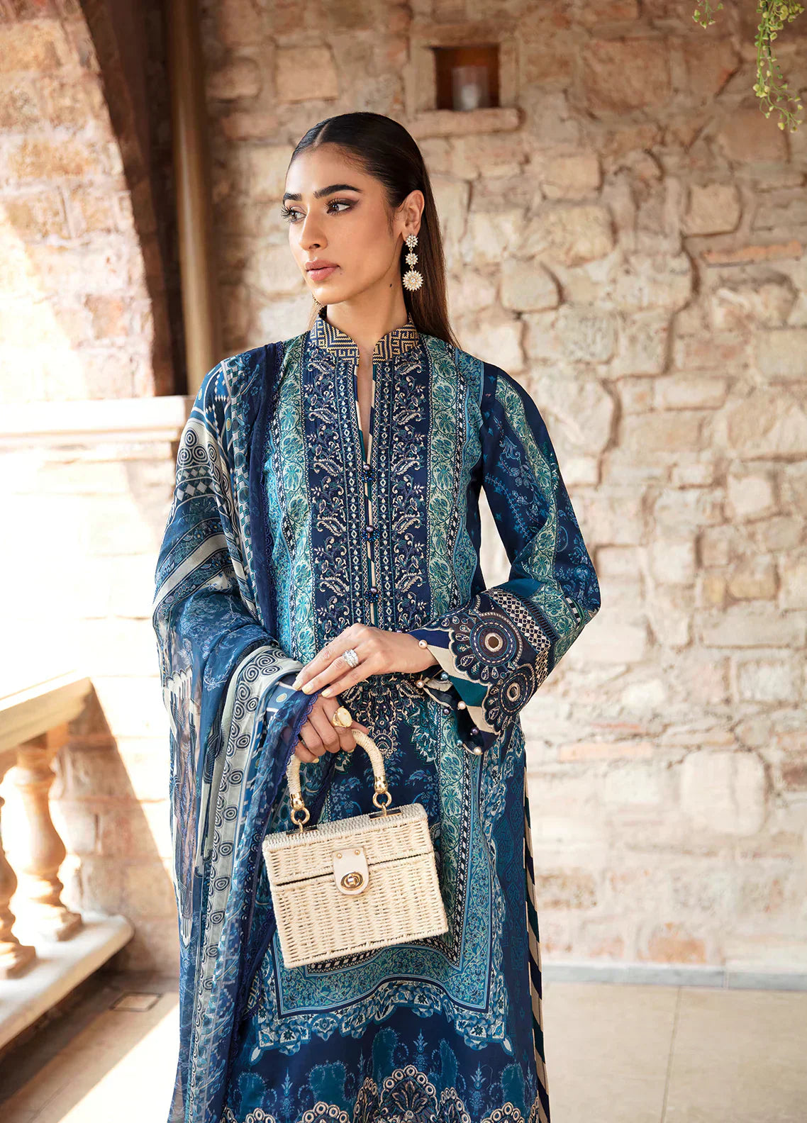 Gulaal | Springtime Ballet | AZUR (GL-L-24V1-08) - House Of Anaya