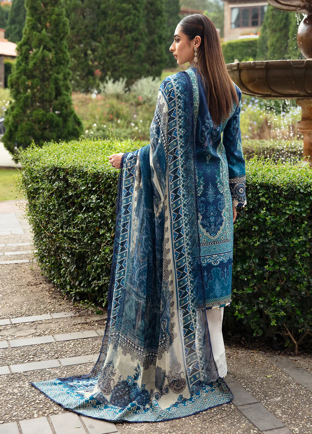 Gulaal | Springtime Ballet | AZUR (GL-L-24V1-08) - House Of Anaya