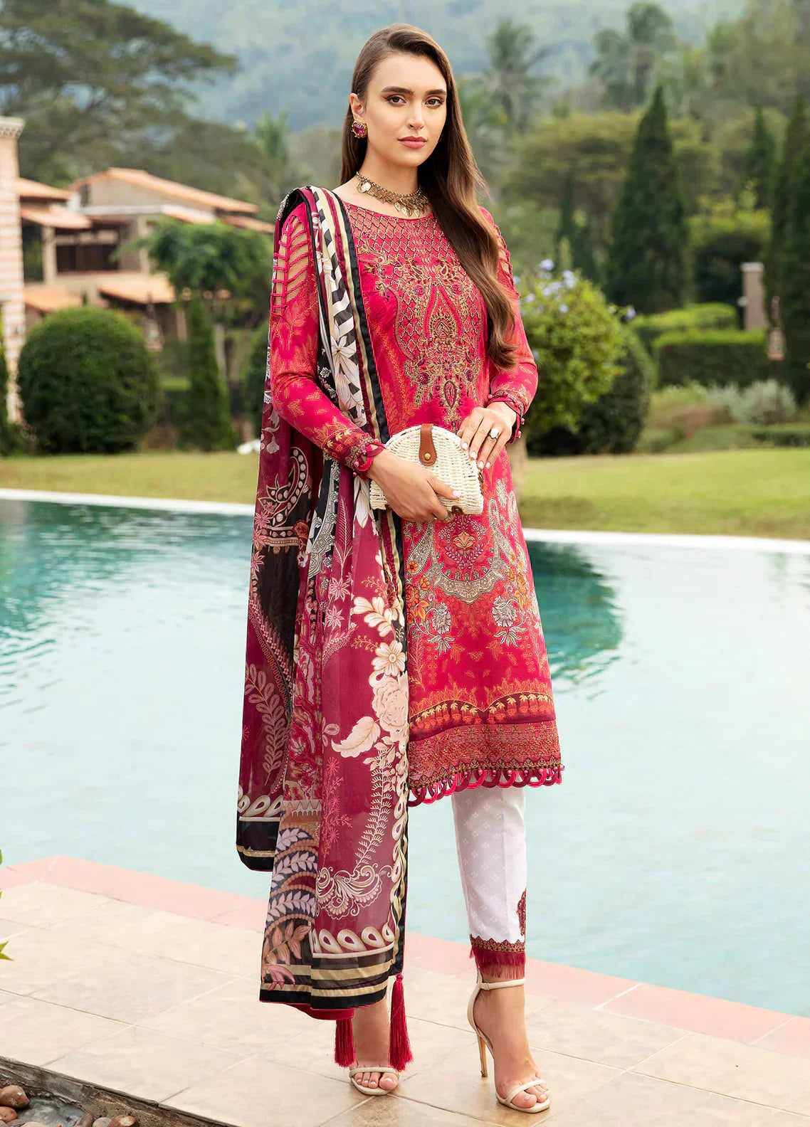 Gulaal | Springtime Ballet | CHERIE (GL-L-24V1-04) - House Of Anaya