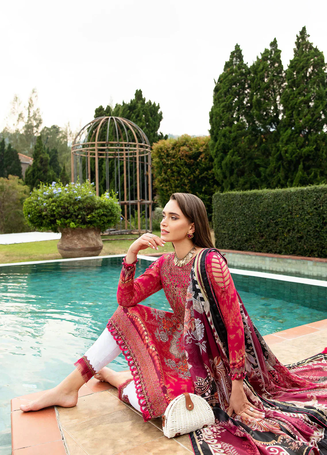 Gulaal | Springtime Ballet | CHERIE (GL-L-24V1-04) - House Of Anaya