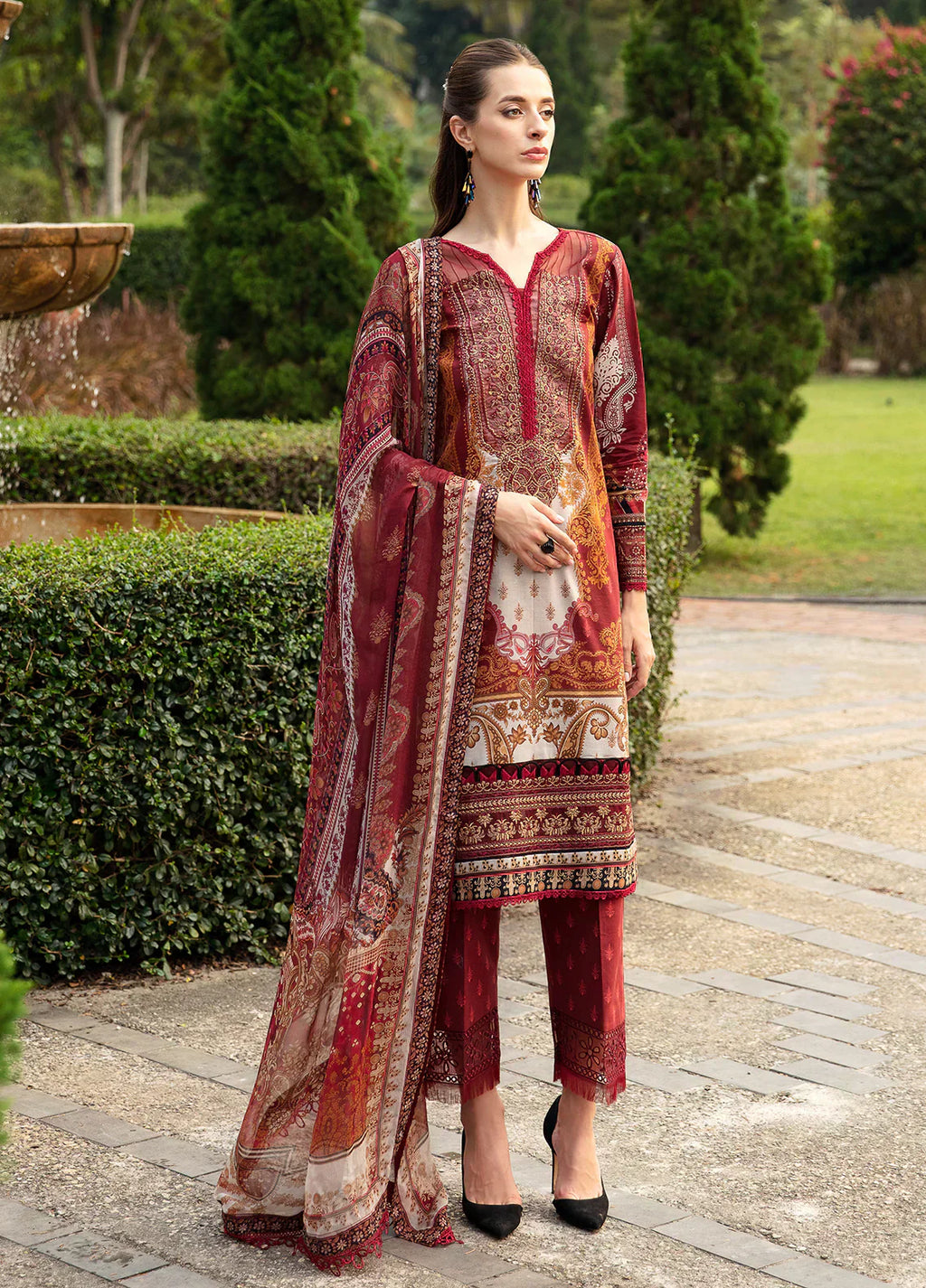 Gulaal | Springtime Ballet | AMARYLLIS (GL-L-24V1-09) - House Of Anaya
