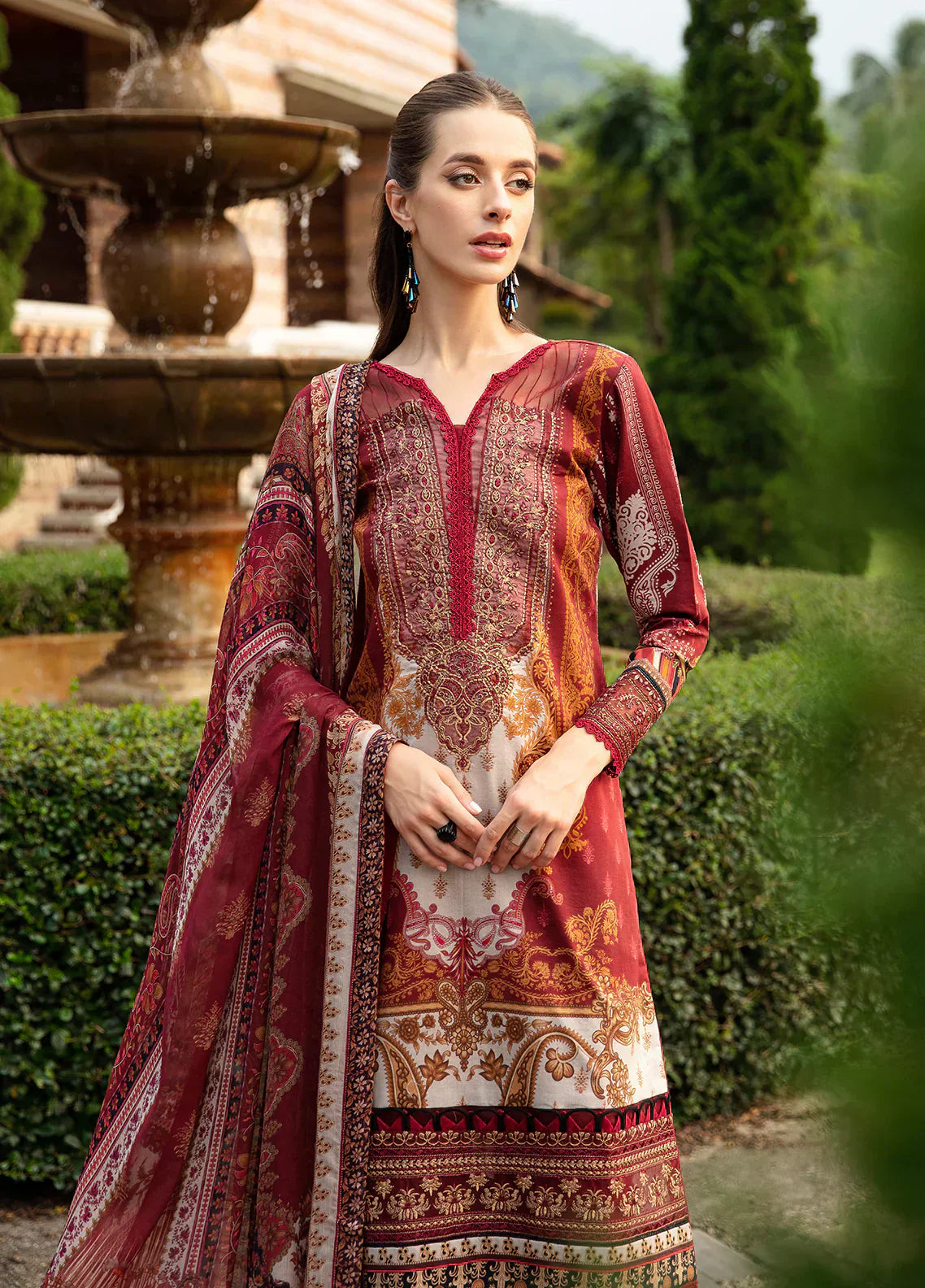 Gulaal | Springtime Ballet | AMARYLLIS (GL-L-24V1-09) - House Of Anaya