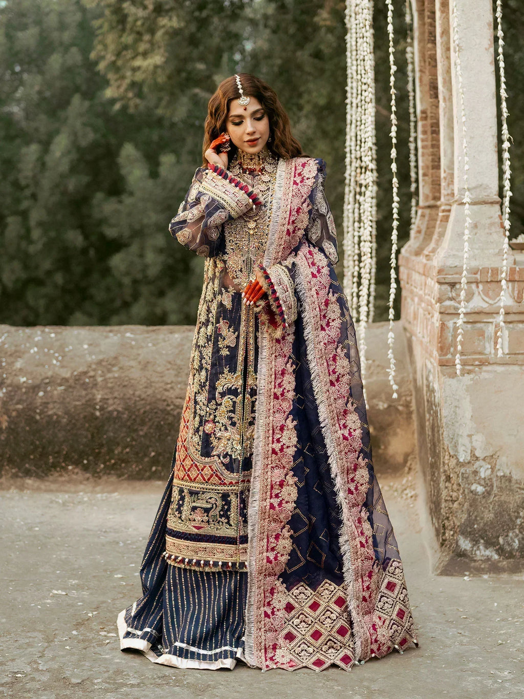 Maryam Hussain | Gulaab Wedding Formals 24 | Ulfat - Riwayat-e-Khas