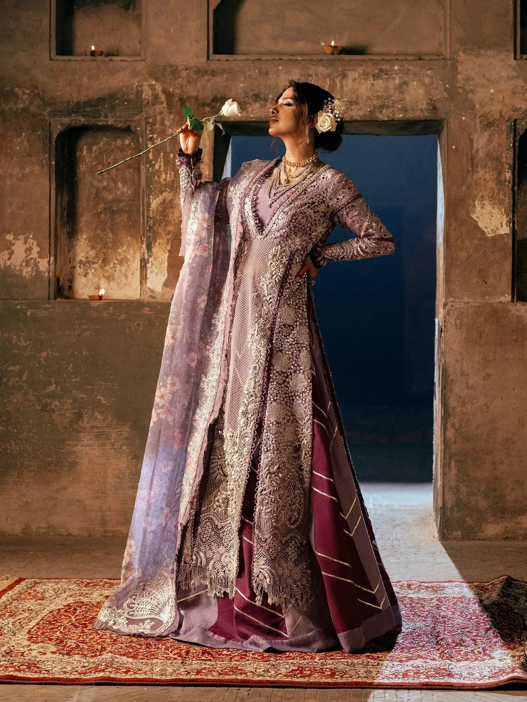 Maryam Hussain | Gulaab Wedding Formals 24 | JHIL MIL - Riwayat-e-Khas