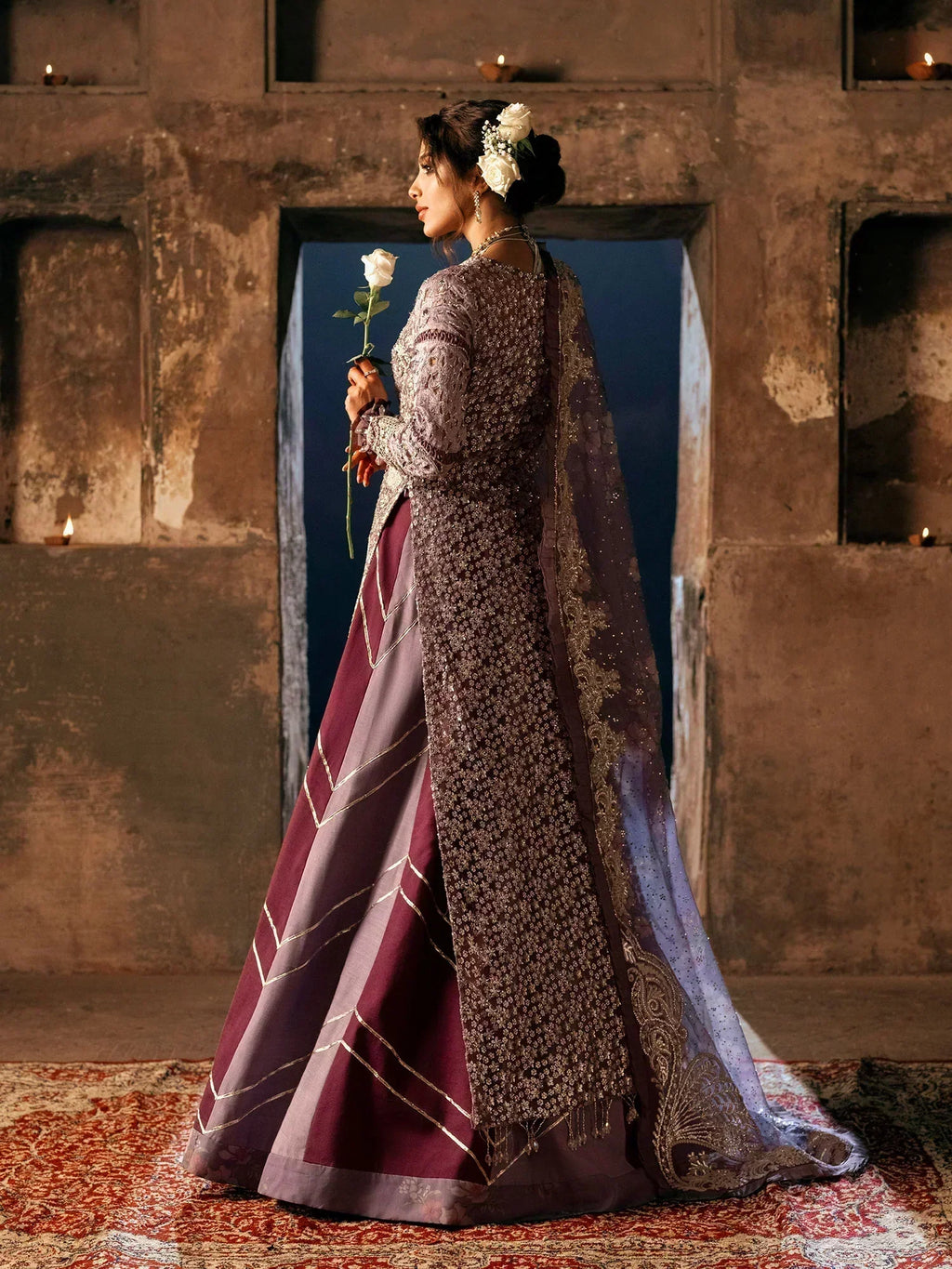 Maryam Hussain | Gulaab Wedding Formals 24 | JHIL MIL - Riwayat-e-Khas
