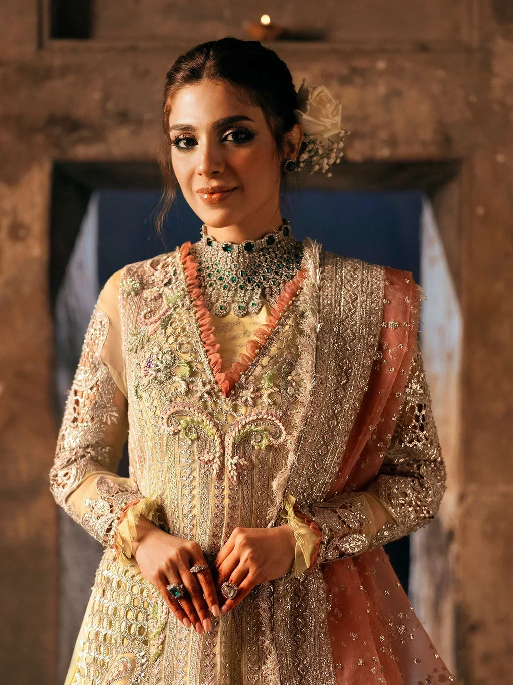 Maryam Hussain | Gulaab Wedding Formals 24 | Marwa - Riwayat-e-Khas