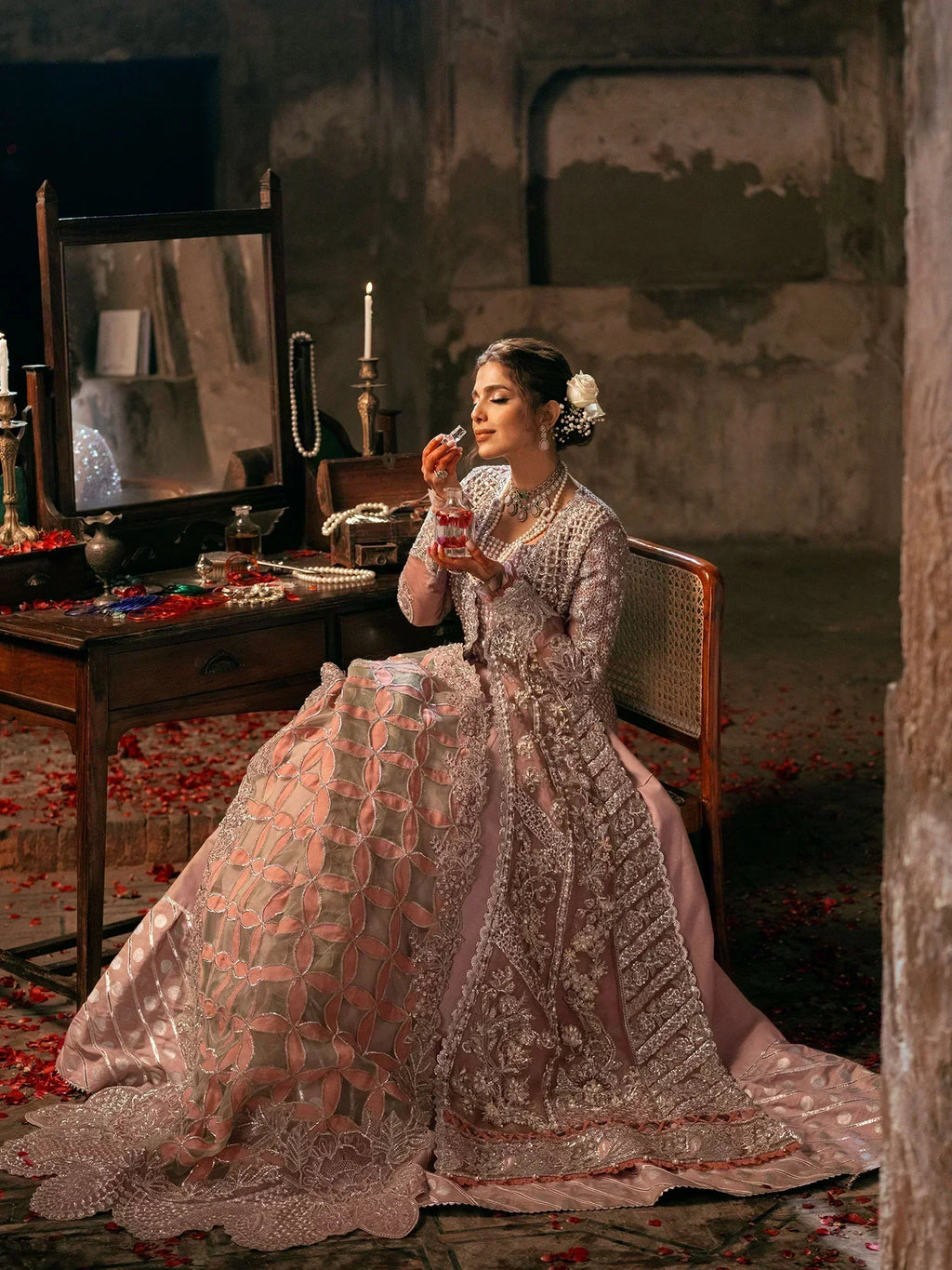 Maryam Hussain | Gulaab Wedding Formals 24 | Mahi - Riwayat-e-Khas