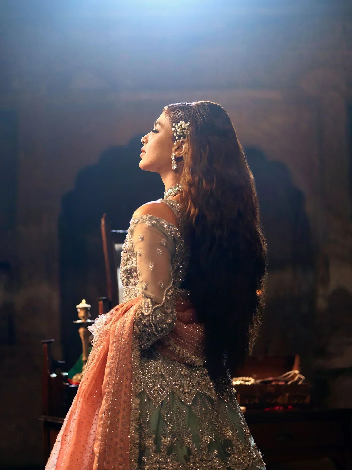 Maryam Hussain | Gulaab Wedding Formals 24 | Roshan - Riwayat-e-Khas