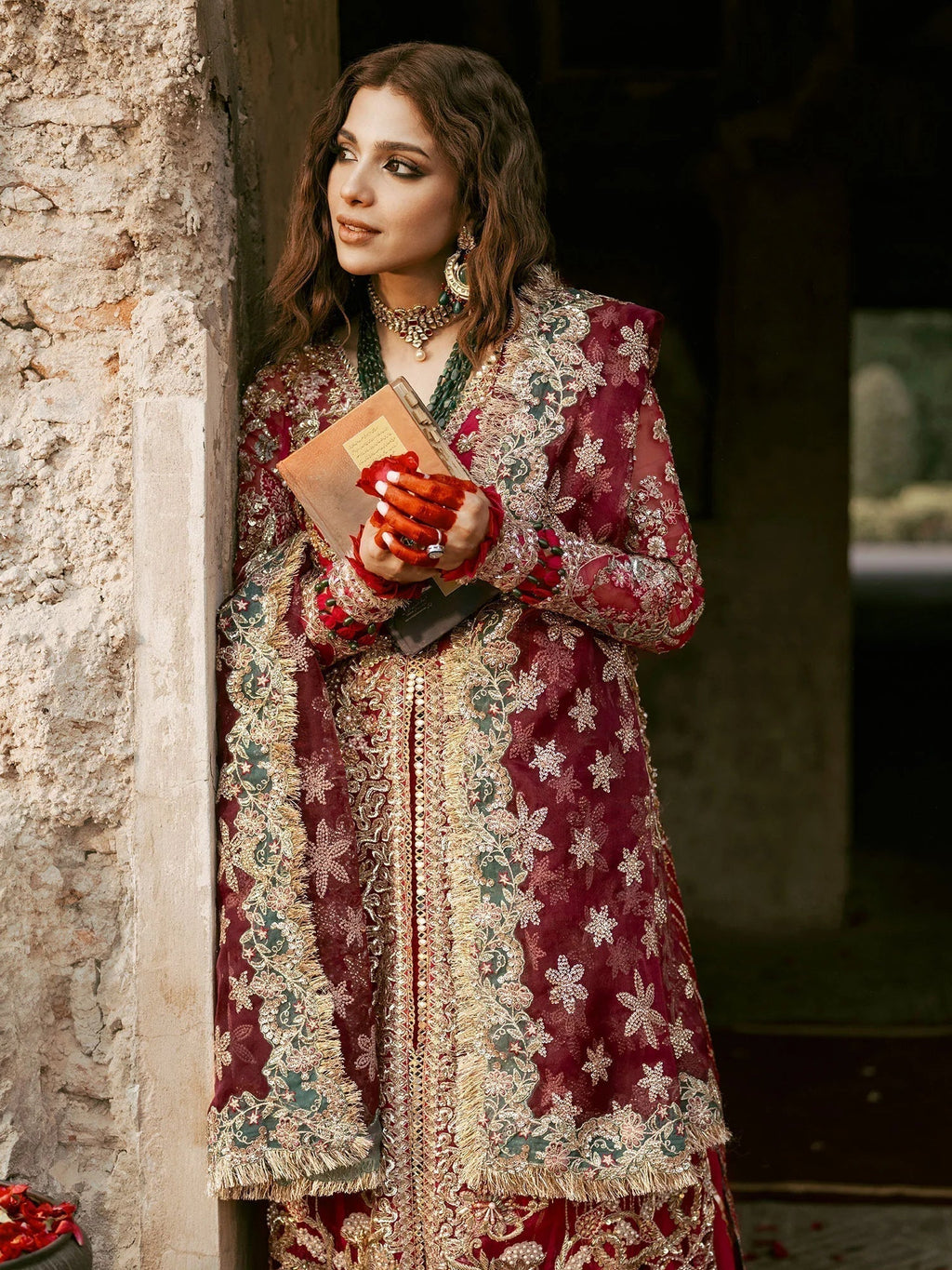 Maryam Hussain | Gulaab Wedding Formals 24 | Ishq - Riwayat-e-Khas