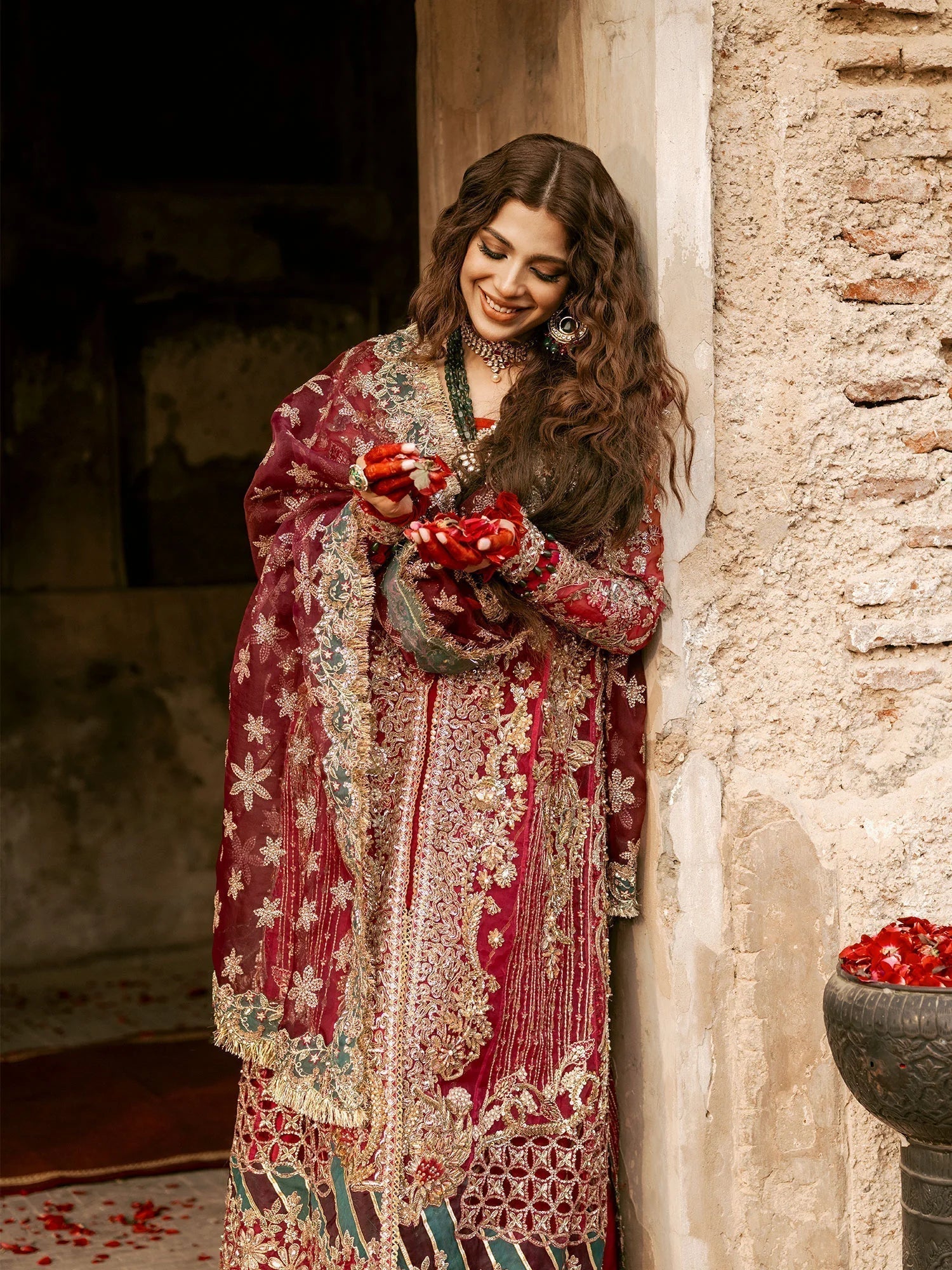 Maryam Hussain | Gulaab Wedding Formals 24 | Ishq - Riwayat-e-Khas