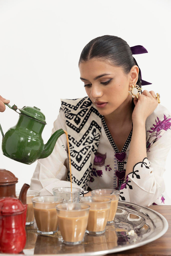 Sana Safinaz | Mahay Winter 25 | H255-004B-3CY