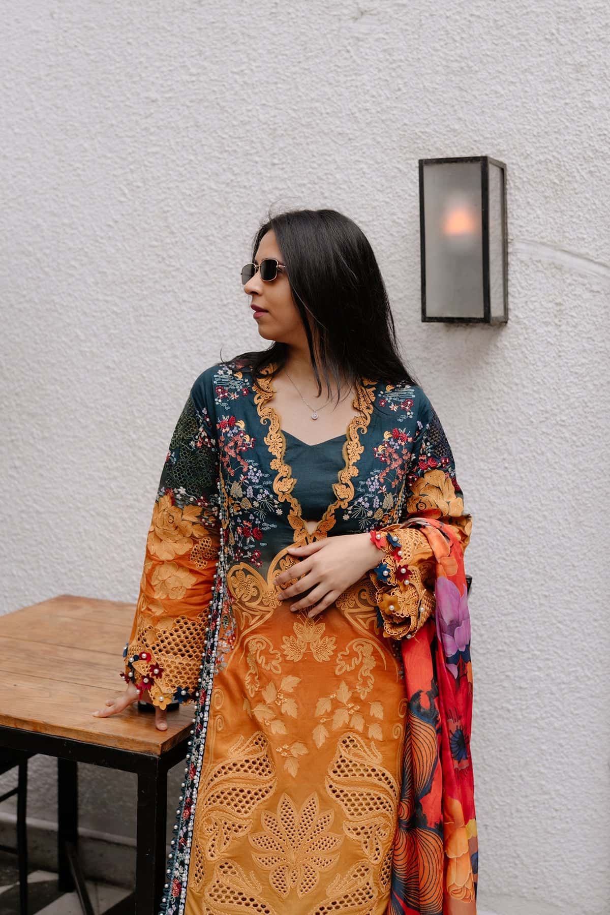 Afrozeh | Lawn 25 | Halcy