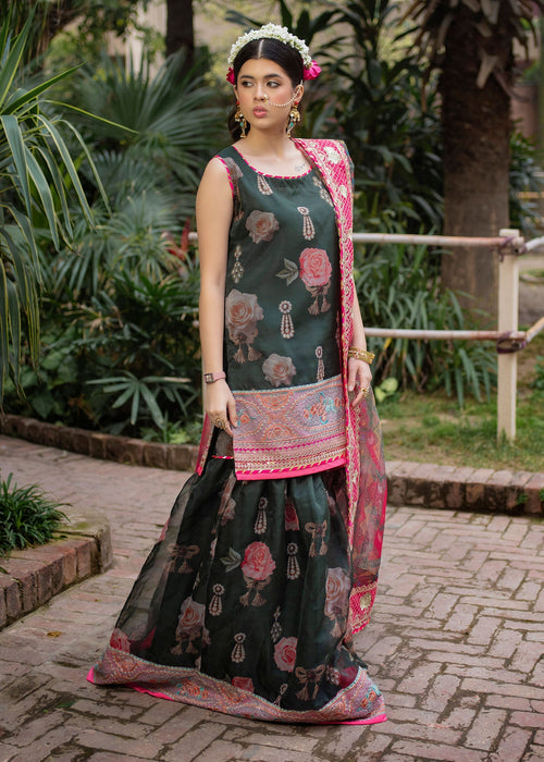 Ali Xeeshan | Chanda Luxury Pret | Green Forest