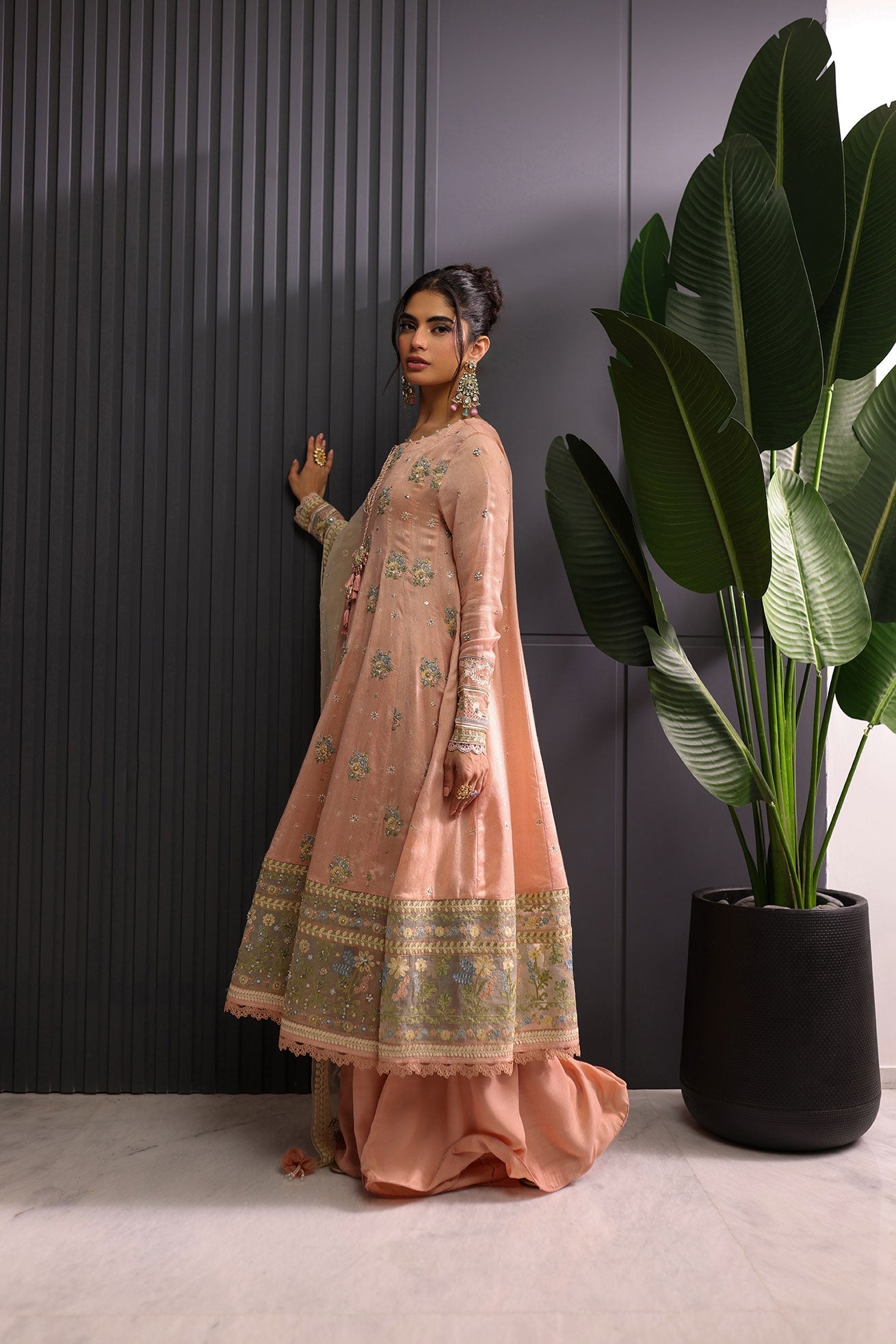 Dhanak | DHANAK COUTURE | Amaya:  SS24HF-3019 LIGHT PINK 3Pcs