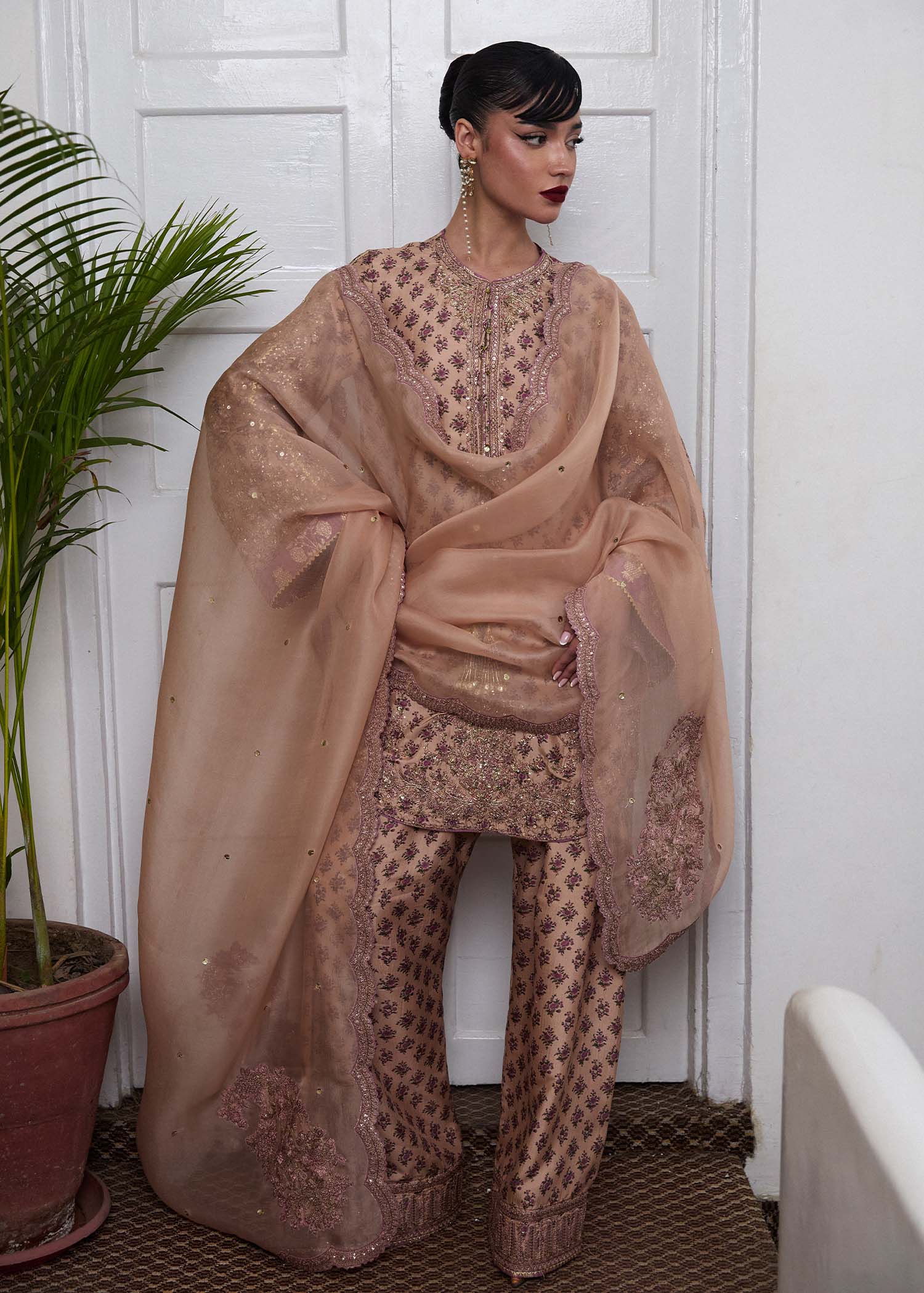 Hussain Rehar | SS Luxury Pret'25 | Fran