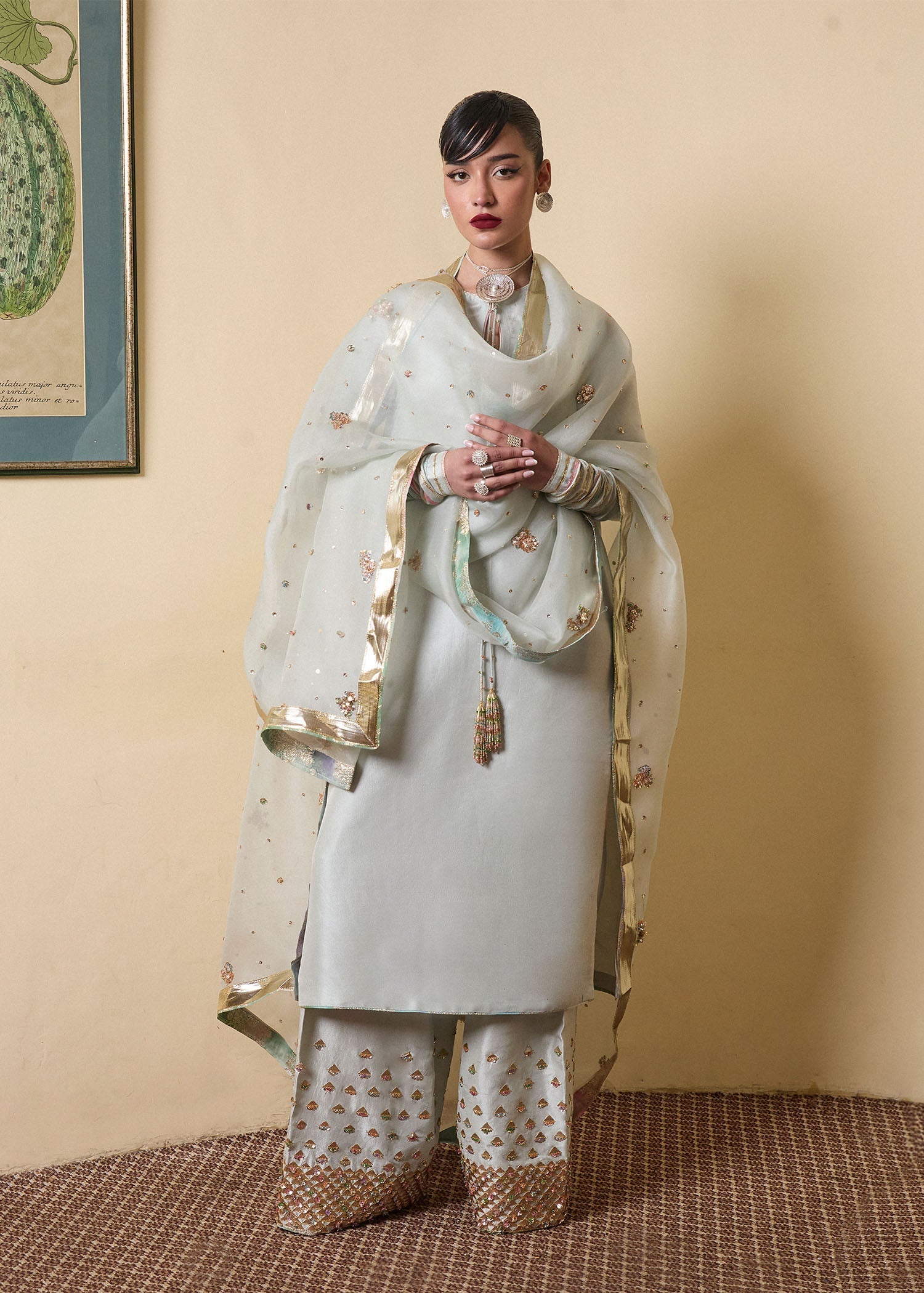 Hussain Rehar | SS Luxury Pret'25 | Miage