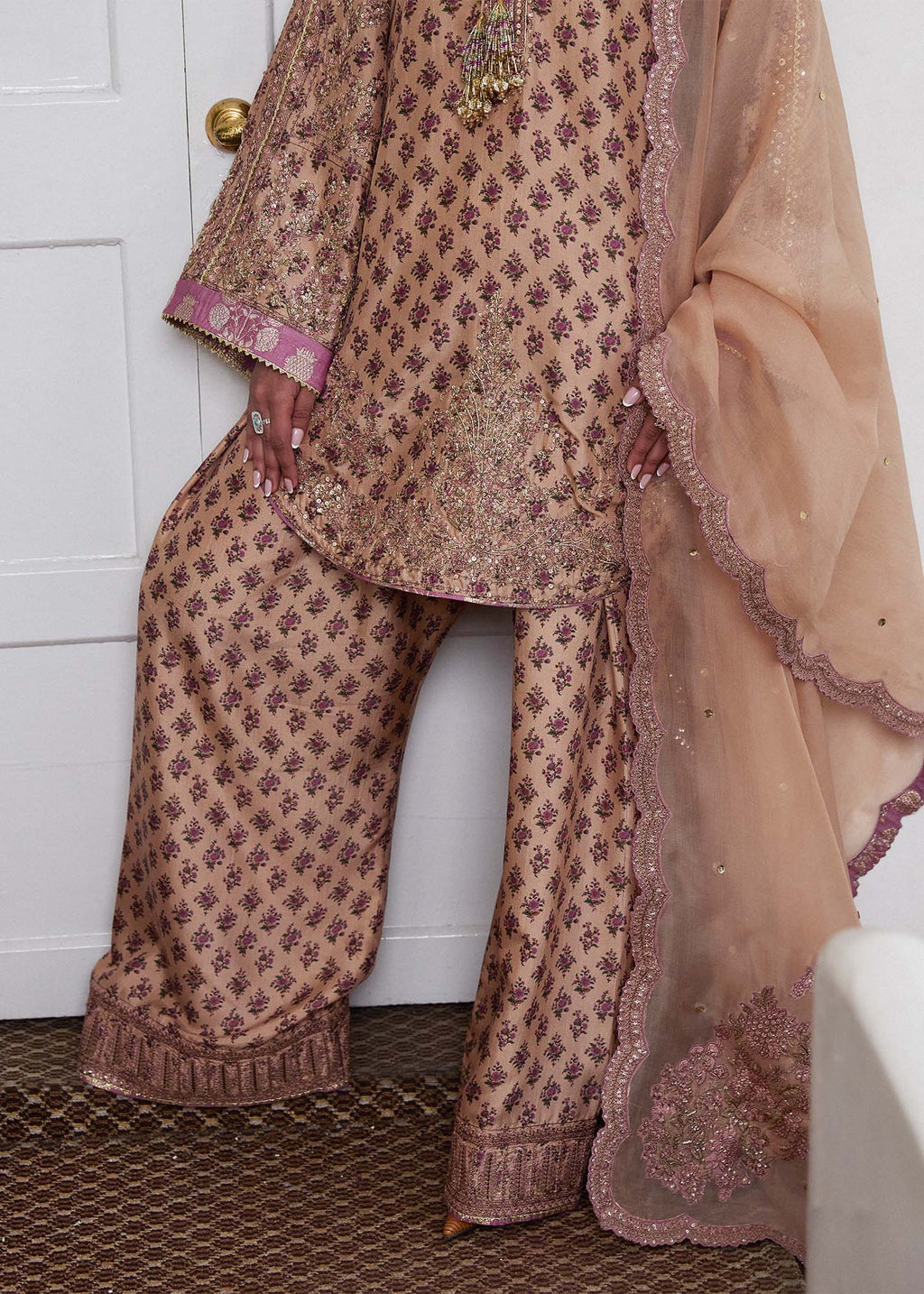 Hussain Rehar | SS Luxury Pret'25 | Fran