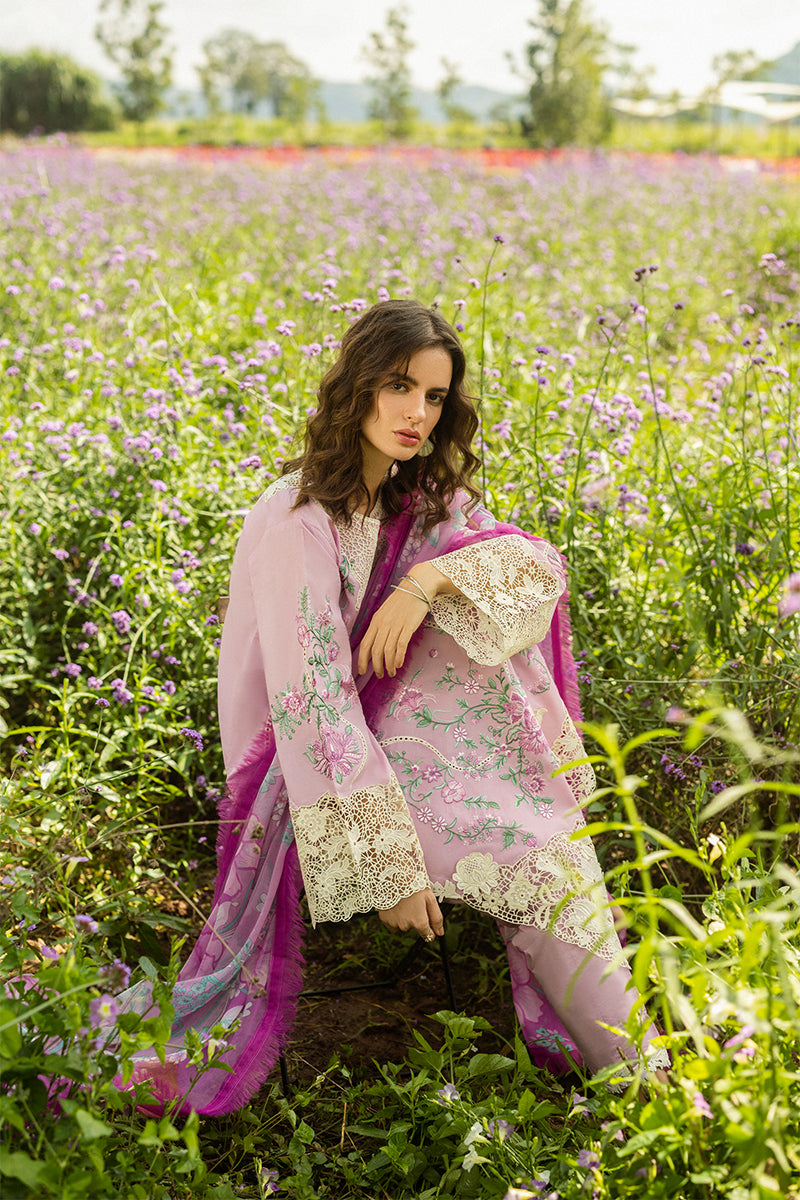 Mushq | Secret Garden Hemline 25 | Lavendar whispers - Riwayat-e-Khas